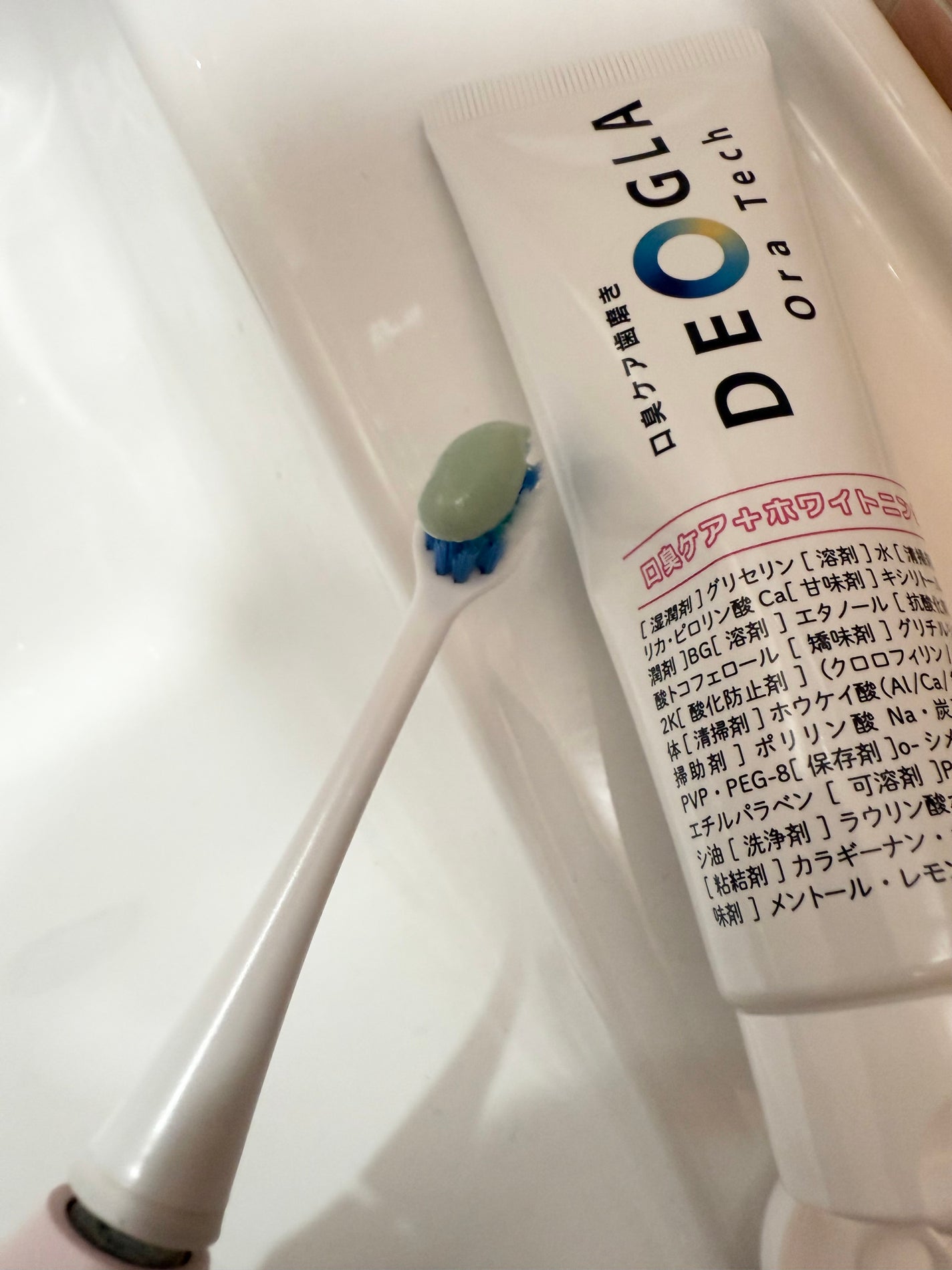 デオグラオーラテック +ホワイトニング/DEOGLA/歯磨き粉を使ったクチコミ(4枚目)