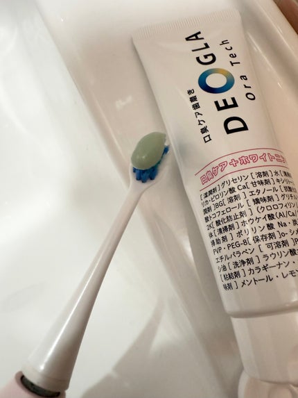 デオグラオーラテック +ホワイトニング/DEOGLA/歯磨き粉を使ったクチコミ(4枚目)