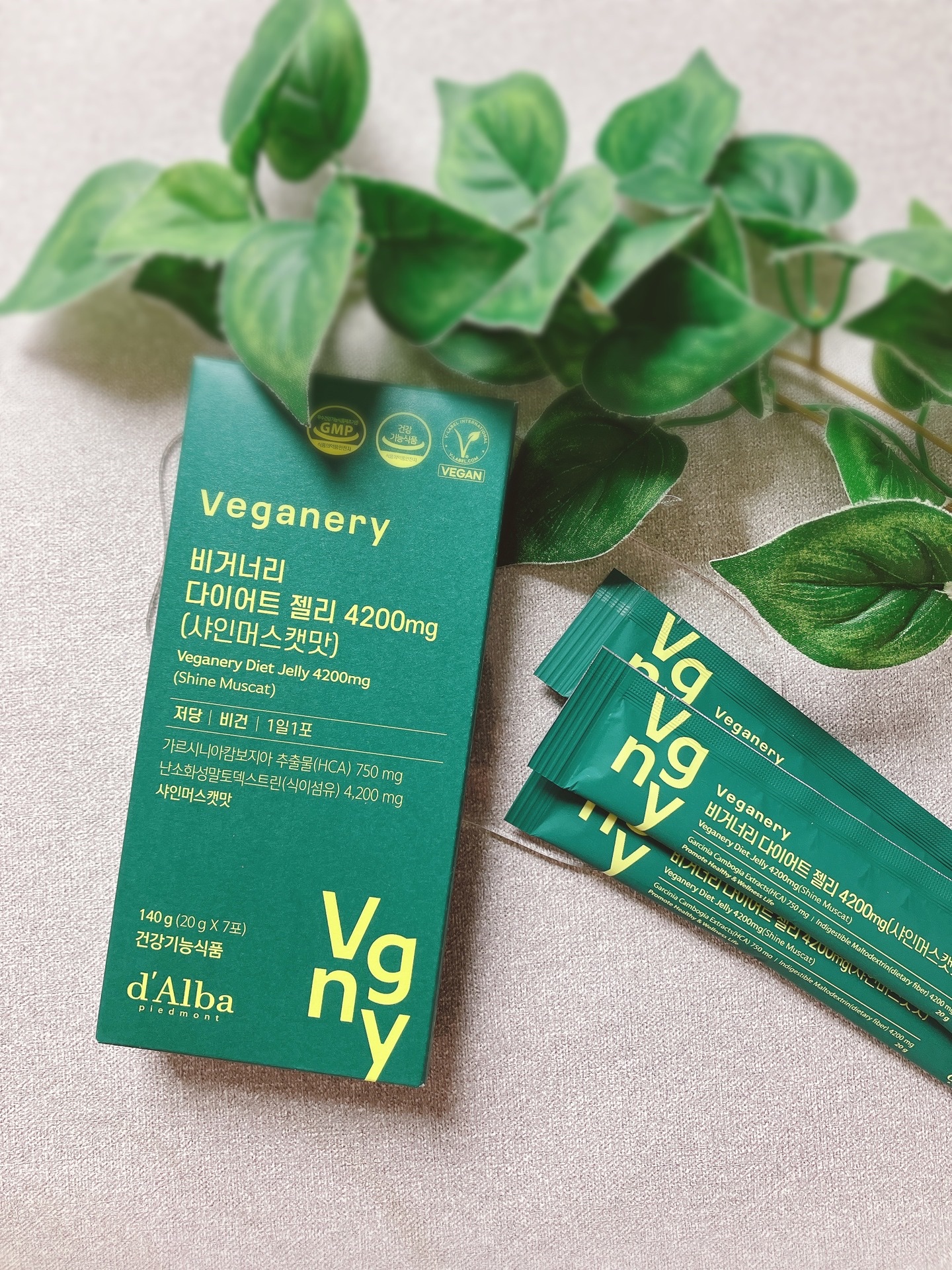 ヴィーガナリー ダイエットゼリー/ダルバ/バランス栄養食を使ったクチコミ（1枚目）