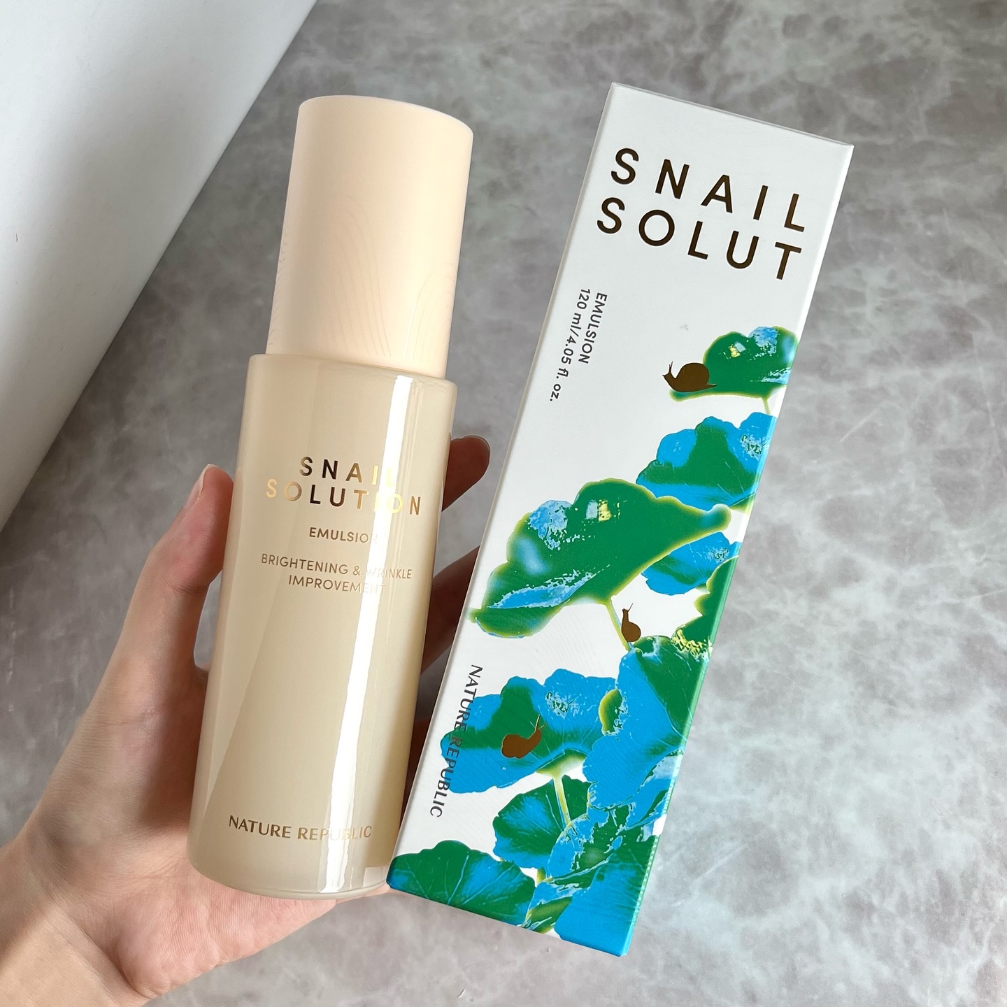 スネイル ソリューション エマルジョン/ネイチャーリパブリック/その他スキンケアを使ったクチコミ（1枚目）
