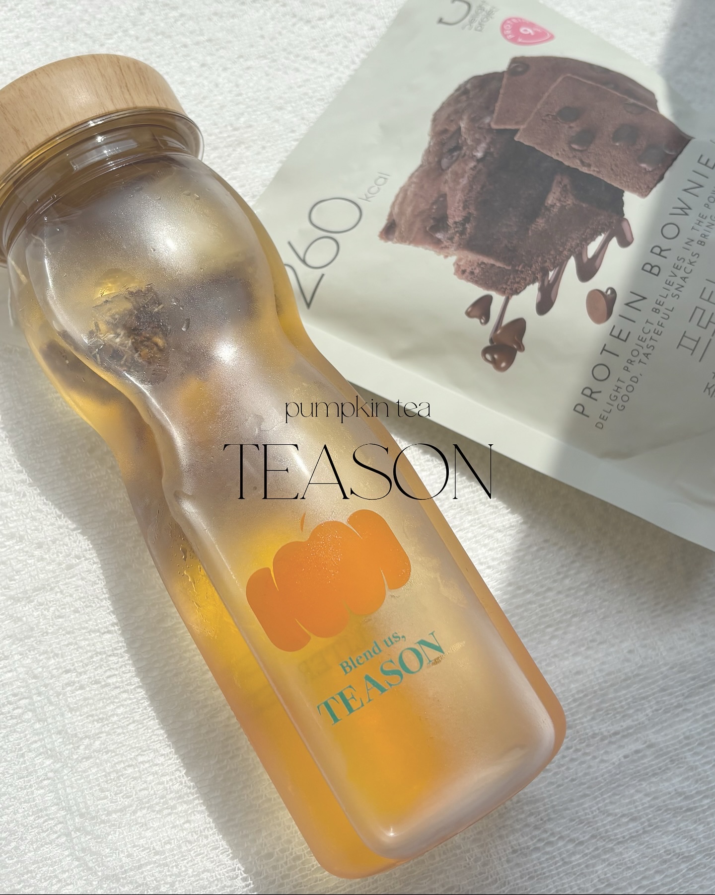 デイリーフィット パンプキンティー 10個入り/TEASON/美容ドリンクを使ったクチコミ（1枚目）