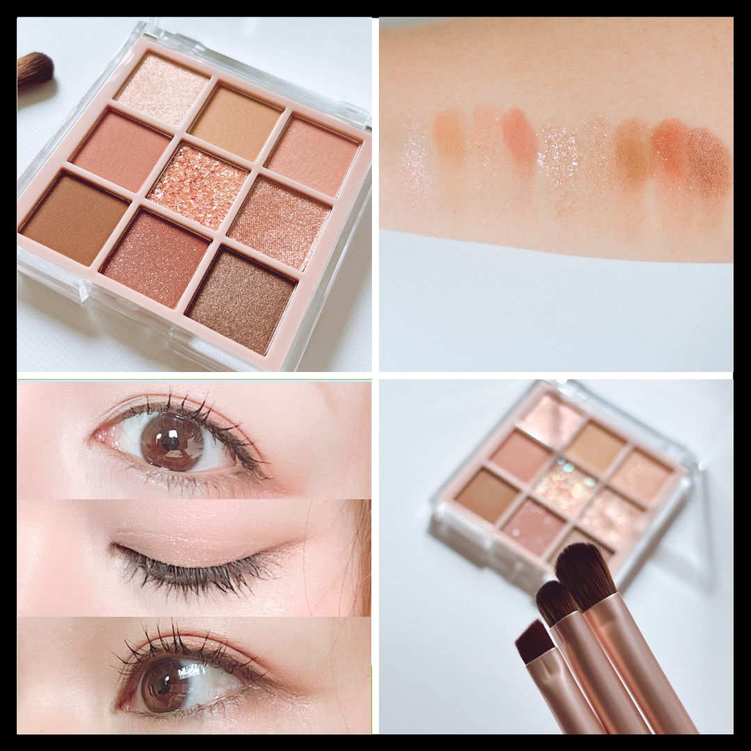 KEYBO FALL IN LOVE SHADOW PALETTE/keybo/アイシャドウパレットを使ったクチコミ（3枚目）