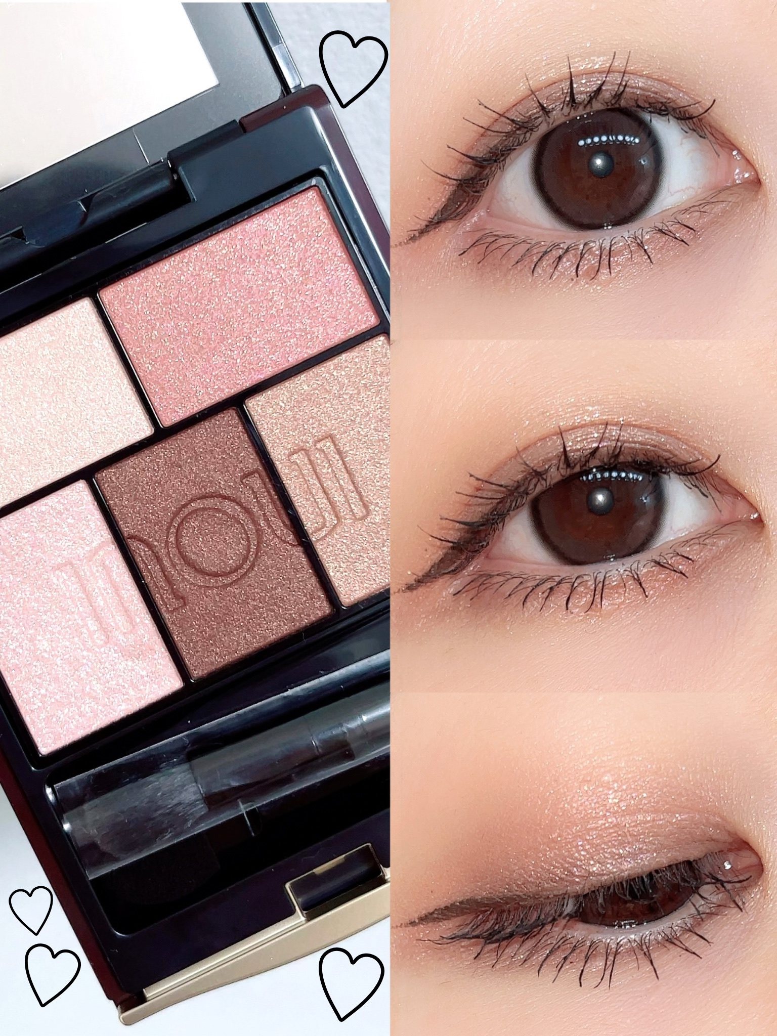 インウイ アイズ/INOUI/アイシャドウパレットを使ったクチコミ（2枚目）