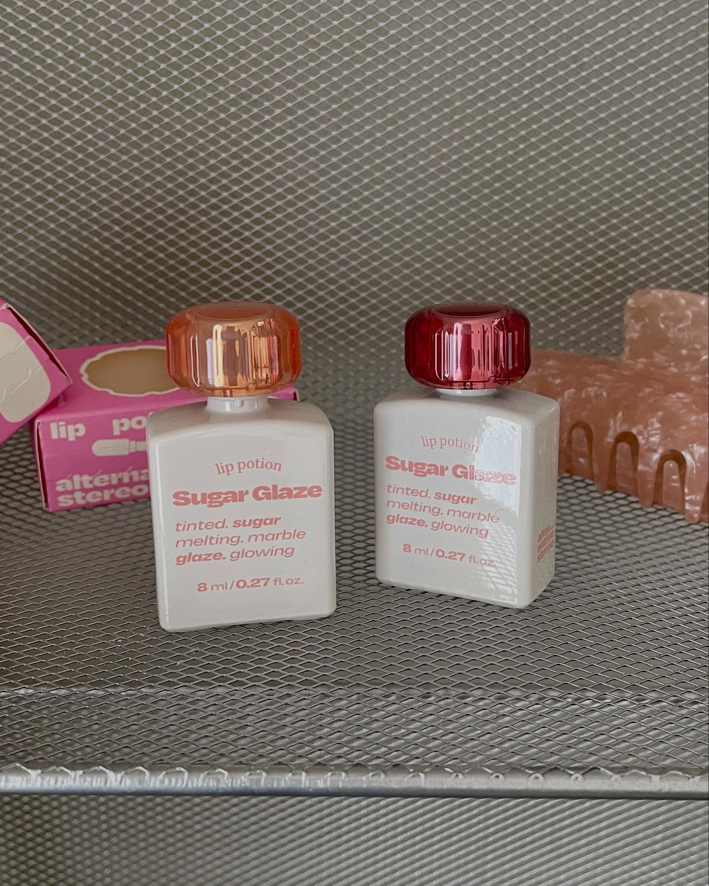 リップポーション シュガーグレーズティント 01 ヌーディーボール/alternativestereo/リップティントを使ったクチコミ（2枚目）