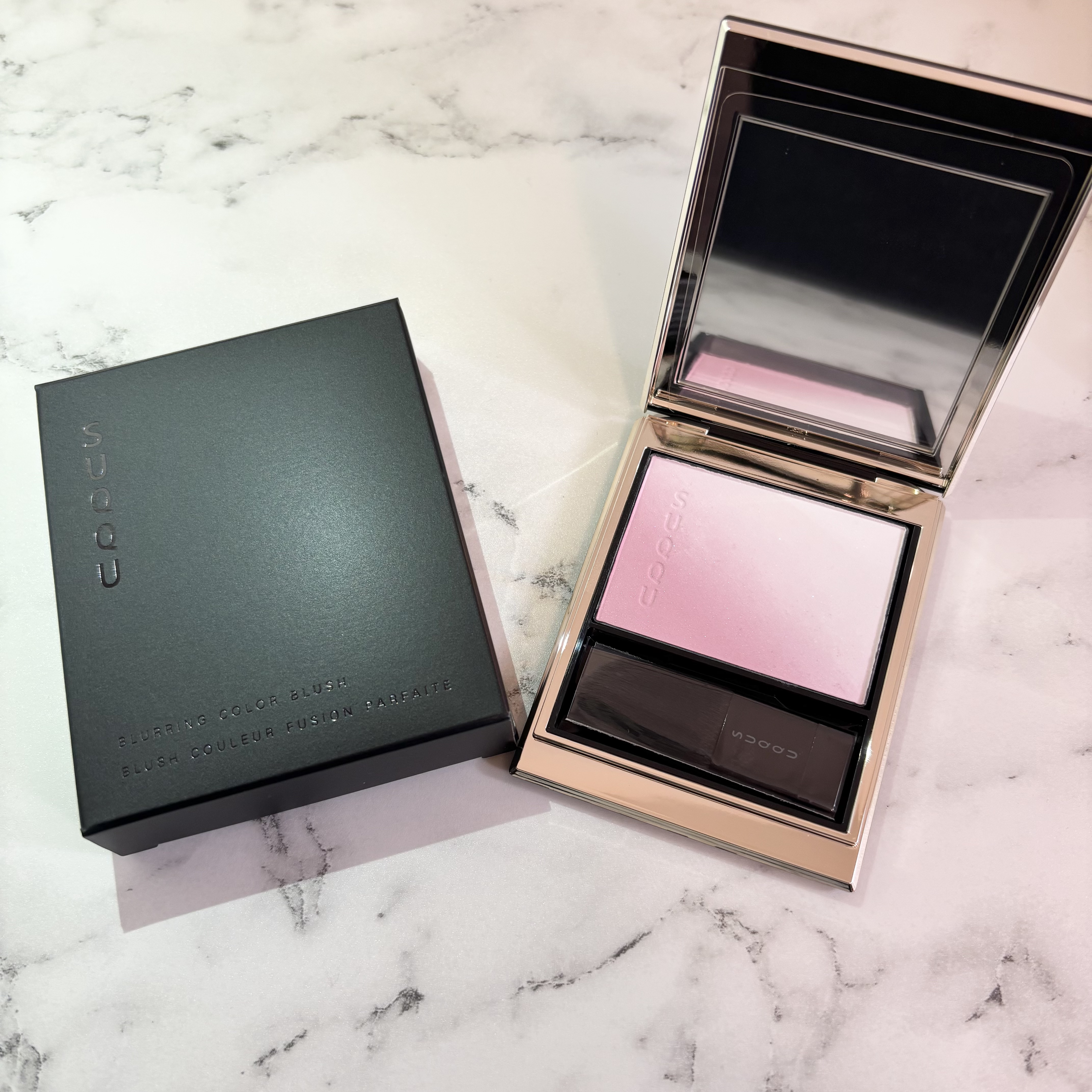 ブラーリング カラー ブラッシュ/SUQQU/パウダーチークを使ったクチコミ（1枚目）