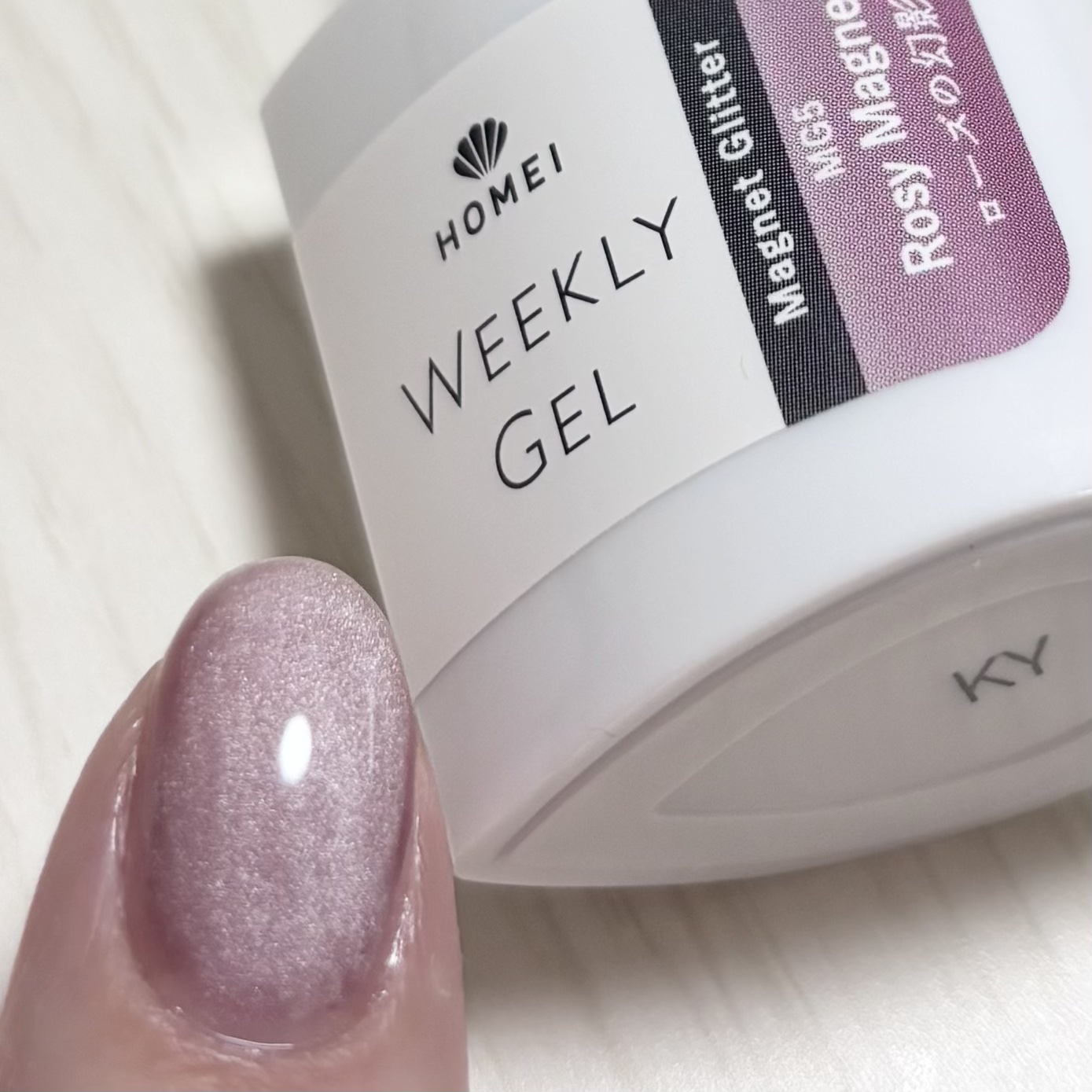 HOMEI ウィークリージェル/HOMEI/ジェルネイルを使ったクチコミ（3枚目）