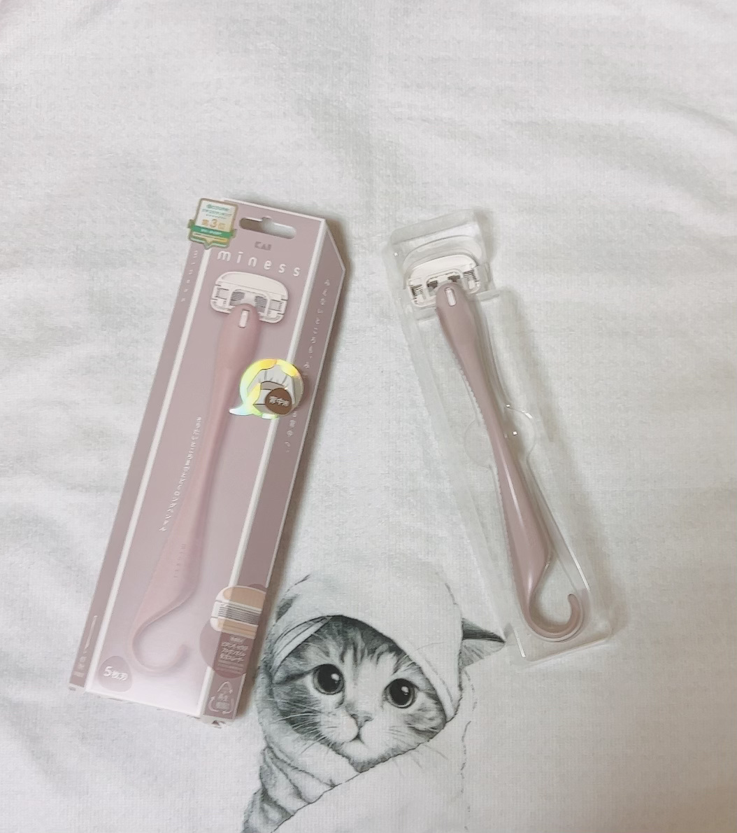 miness 背中用カミソリ/貝印/シェーバーを使ったクチコミ（1枚目）