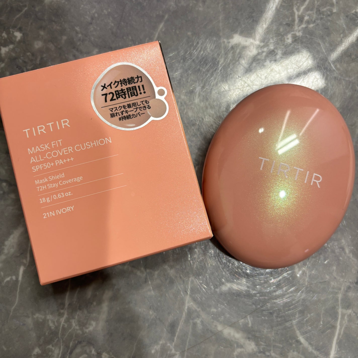 マスクフィットオールカバークッション/TIRTIR(ティルティル)/クッションファンデーションを使ったクチコミ(1枚目)