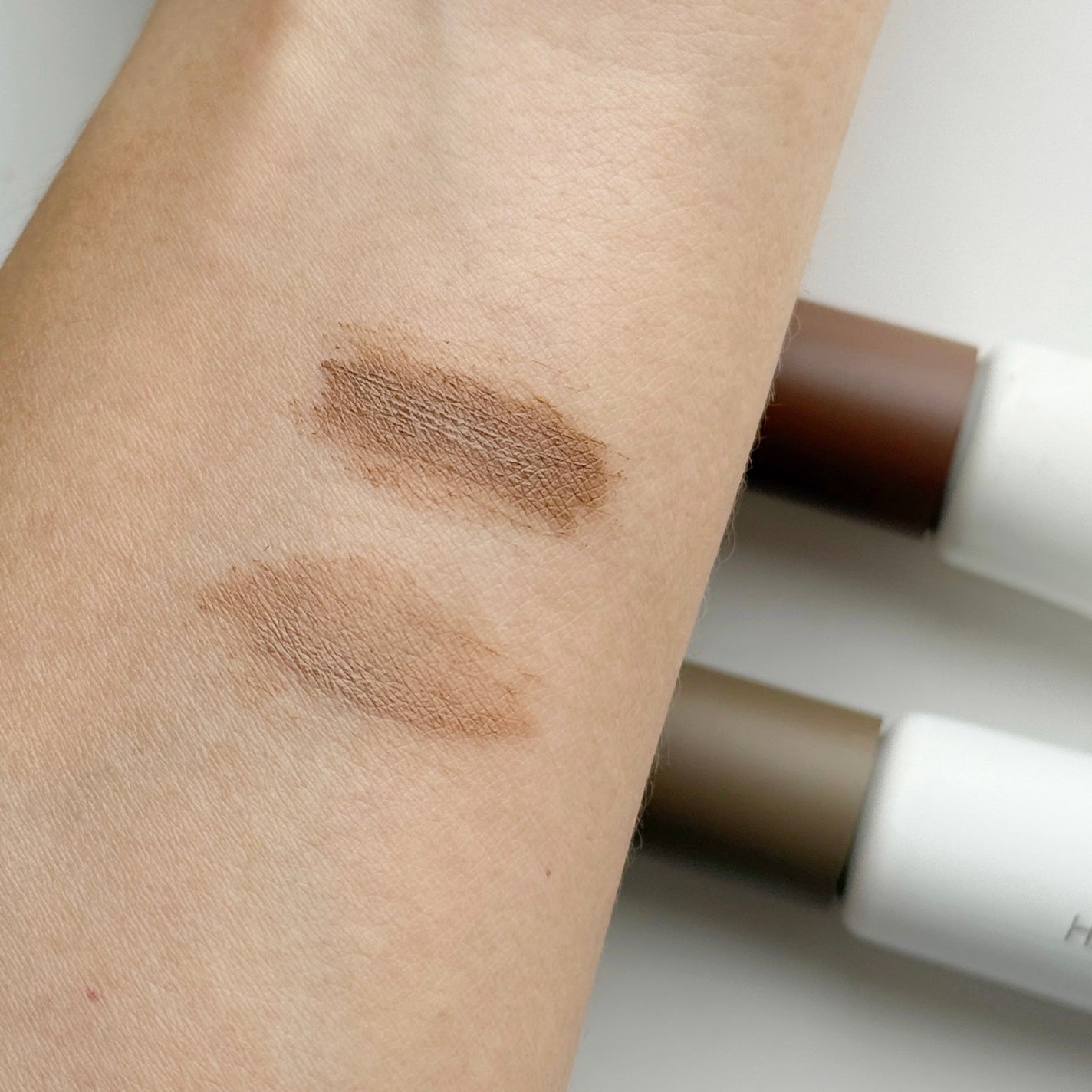 ハンオールブロウカラ/rom&nd/眉マスカラを使ったクチコミ(8枚目)