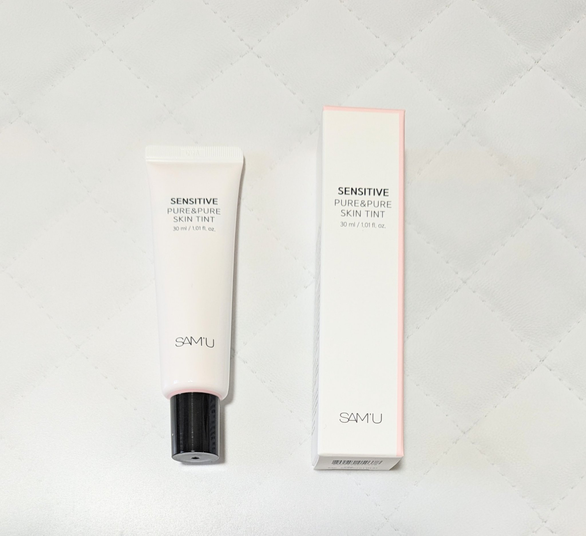 センシティブピュア＆ピュアスキンティント/SAM'U/化粧下地を使ったクチコミ（2枚目）