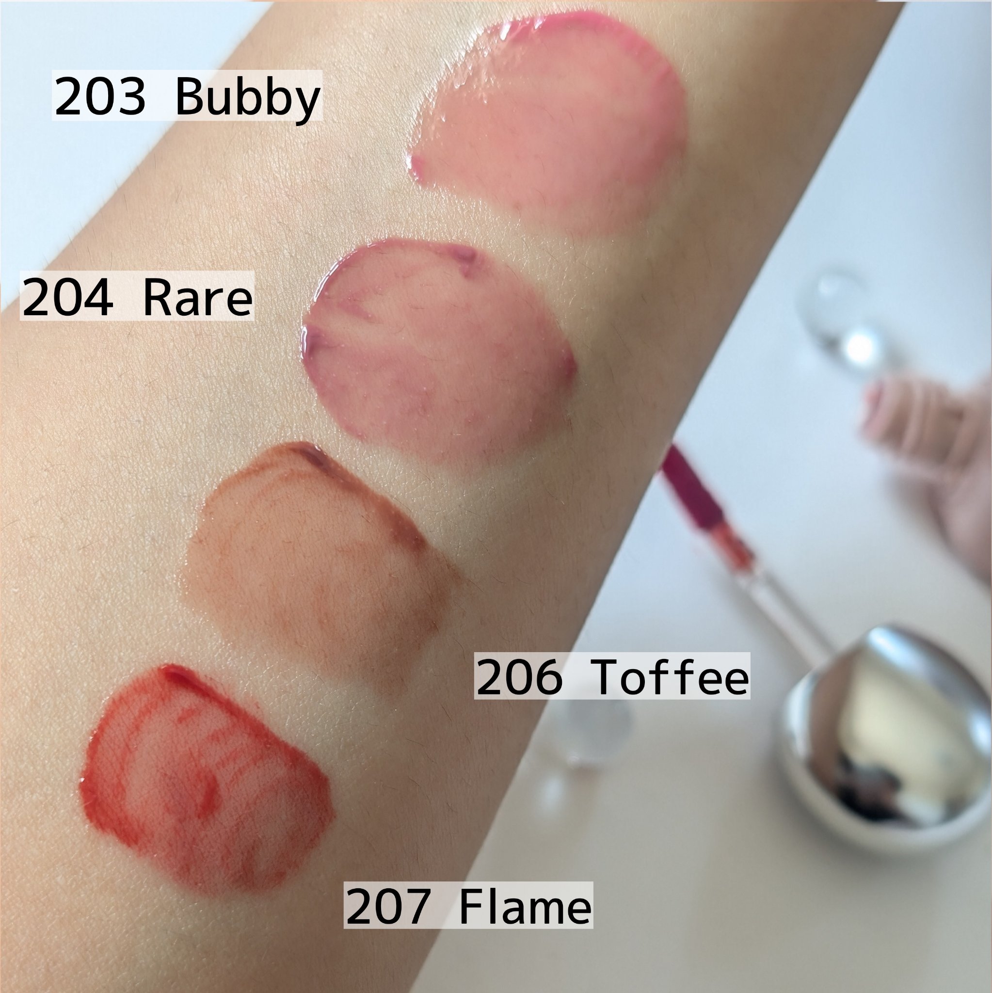 デュー ドロップ ティント/Coralhaze/リップティントを使ったクチコミ（3枚目）