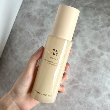 スネイル ソリューション エマルジョン/ネイチャーリパブリック/その他スキンケアを使ったクチコミ(5枚目)