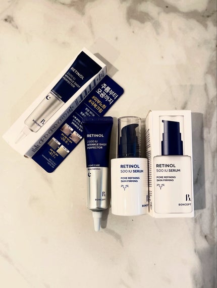 レチノール2500IUリンクルショットパーフェクター/BONCEPT/美容液を使ったクチコミ(6枚目)