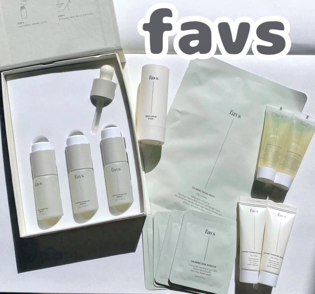 ペプチドハイドレーティングアンプル 3ea/favs/美容液を使ったクチコミ（1枚目）