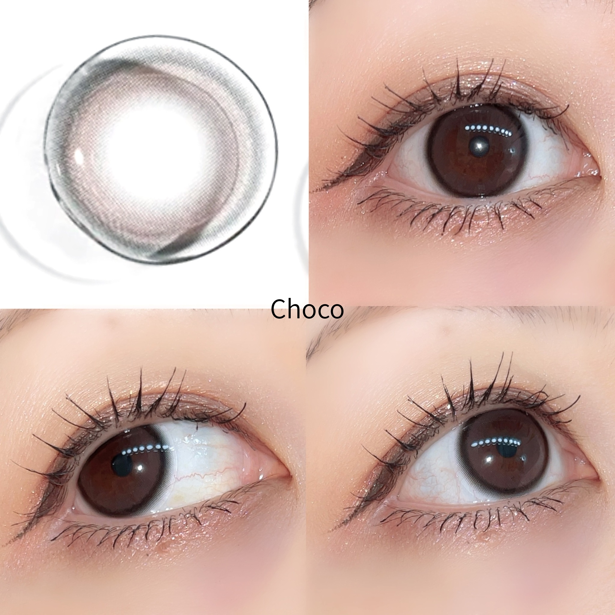 I am Kristin/Hapa kristin/１ヶ月（１MONTH）カラコンを使ったクチコミ（2枚目）