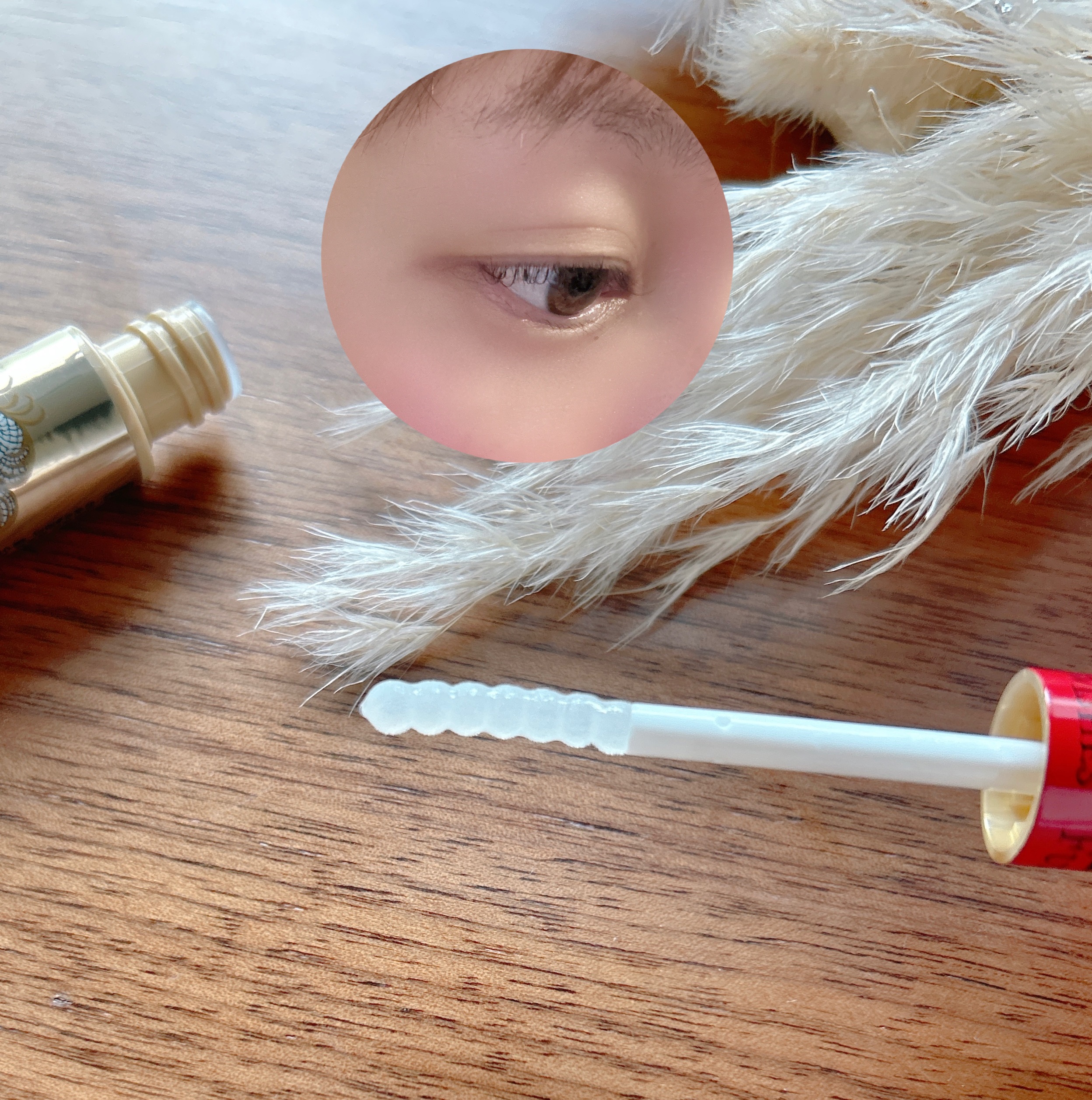 ラッシュジェリードロップ EX プレミアム/MAJOLICA MAJORCA/まつげ美容液を使ったクチコミ（2枚目）