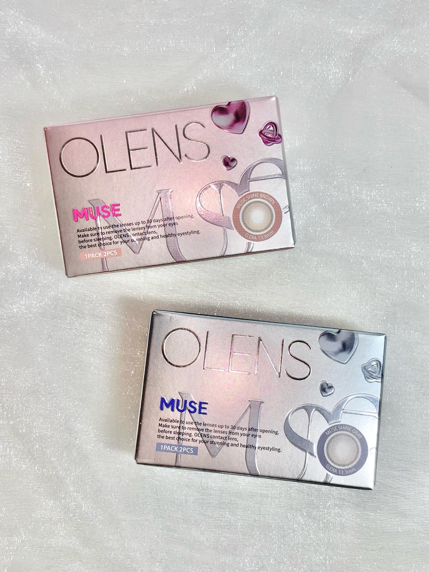 MUSE 1month/OLENS/１ヶ月（１MONTH）カラコンを使ったクチコミ（1枚目）