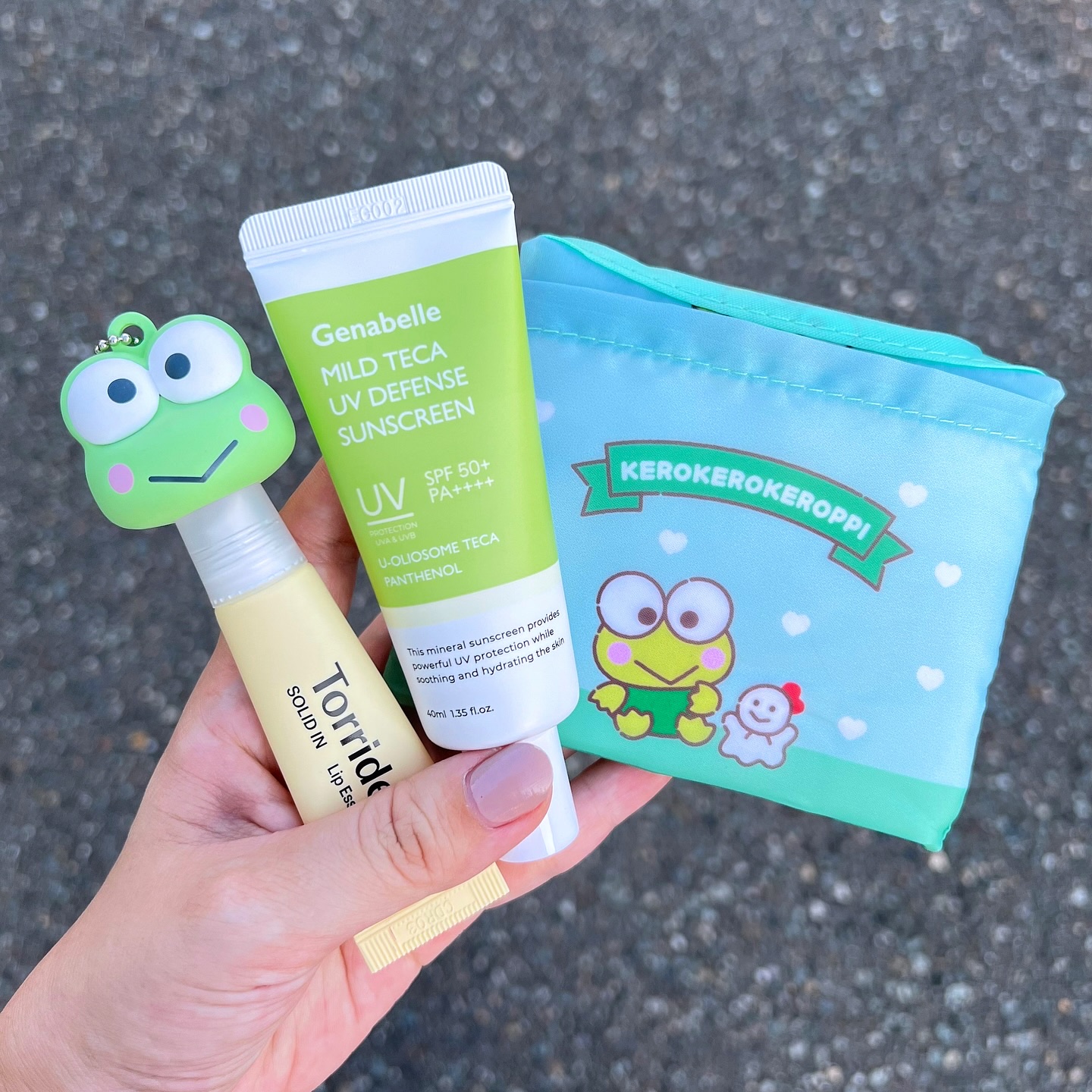 マイルドテカUVディフェンス サンスクリーン/Genabelle/日焼け止めクリームを使ったクチコミ（1枚目）