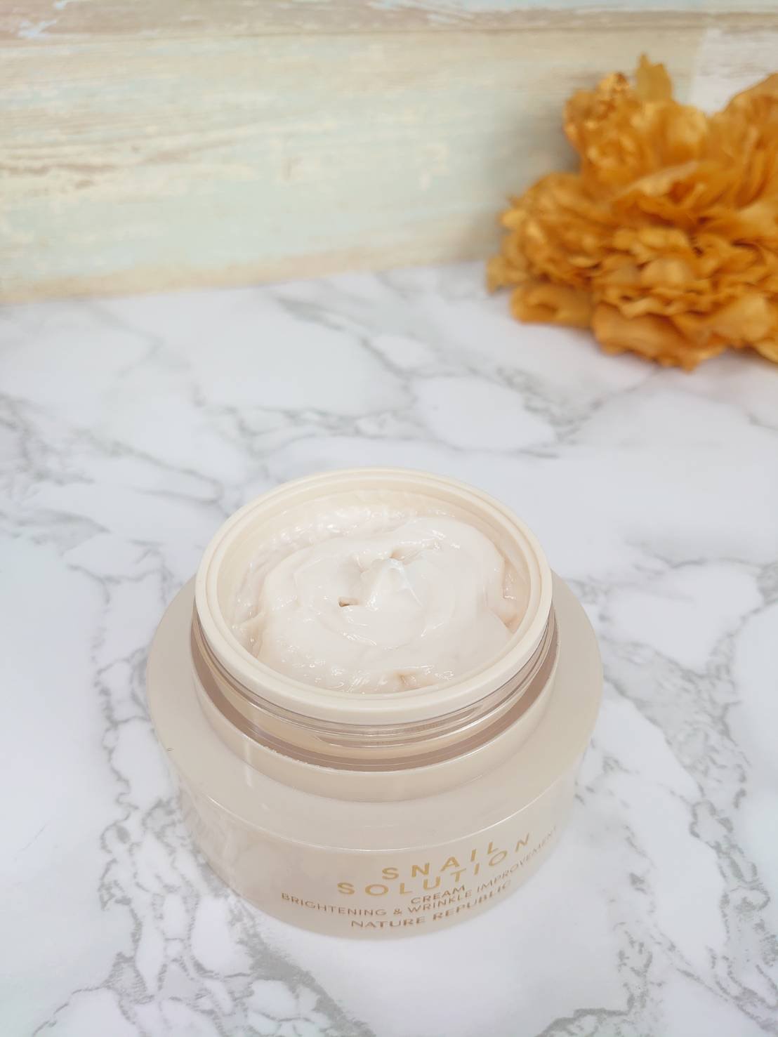 スネイルソリューションクリーム/ネイチャーリパブリック/フェイスクリームを使ったクチコミ（2枚目）