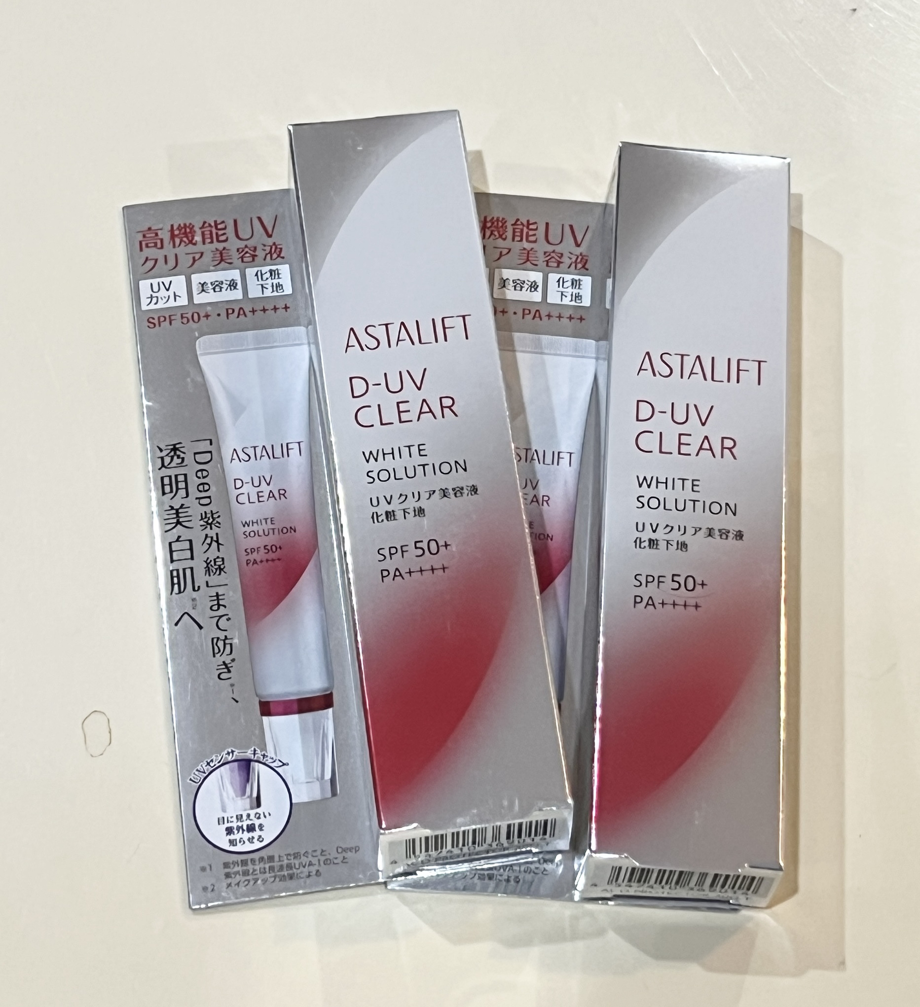 D-UVクリア ホワイトソリューション/アスタリフト/日焼け止めクリームを使ったクチコミ（1枚目）