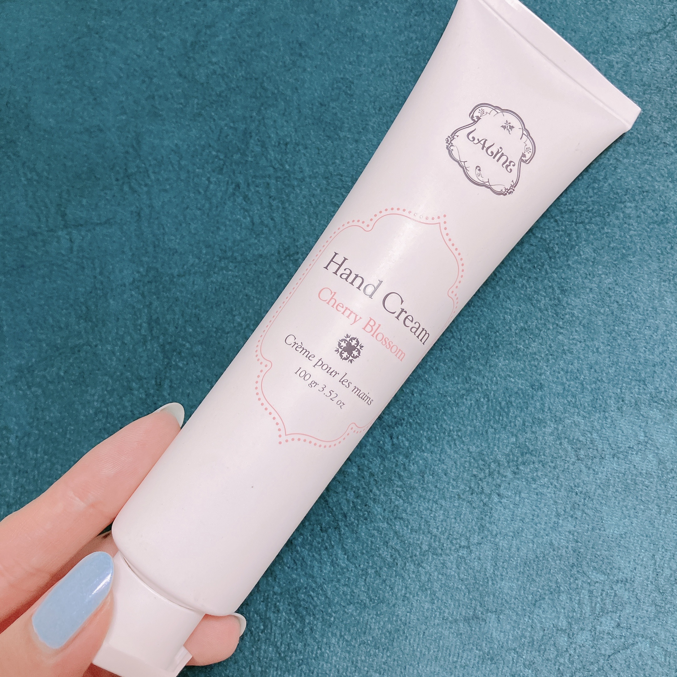 ハンドクリーム チェリーブロッサム 100g/Laline/ハンドクリームを使ったクチコミ（1枚目）