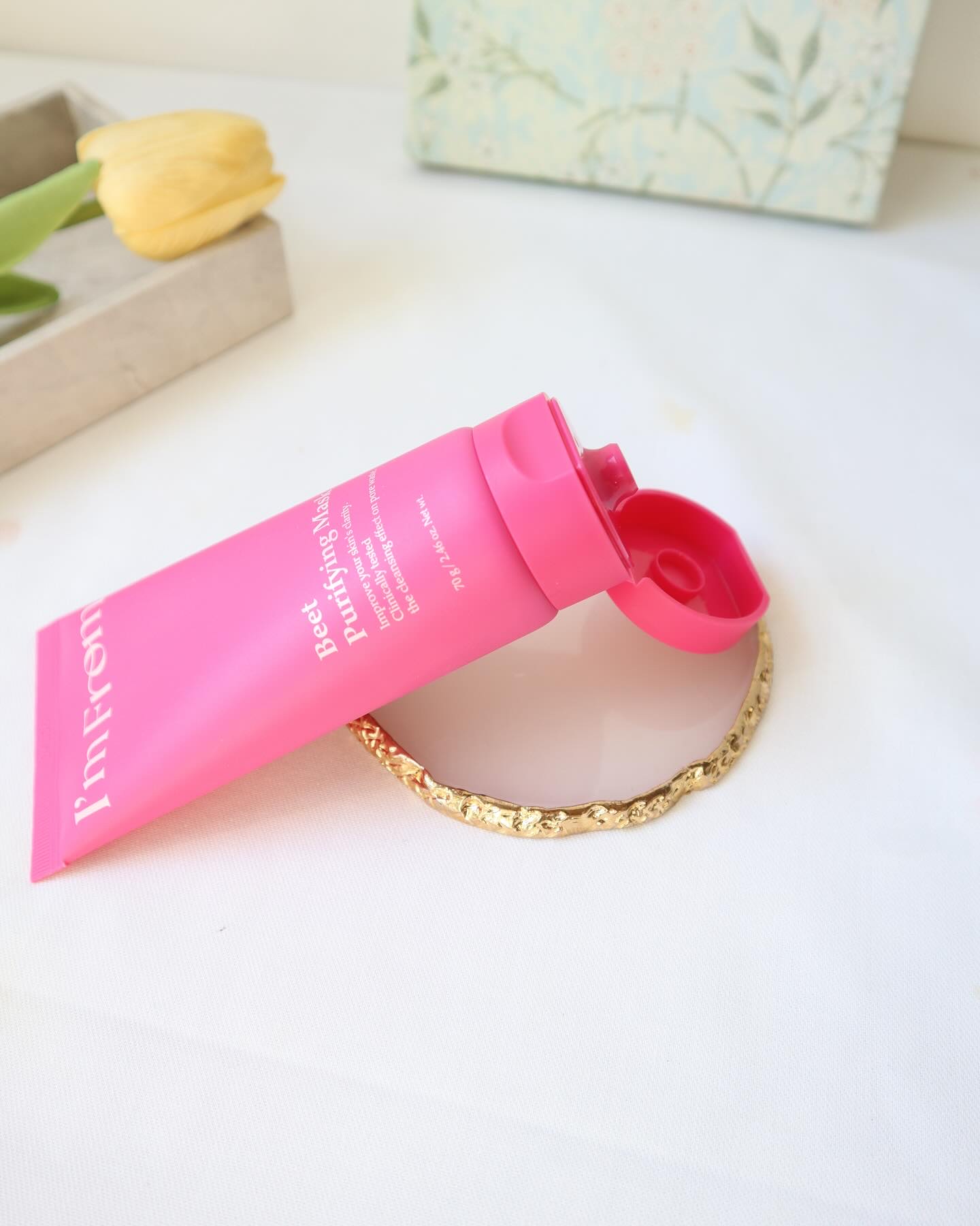 ビーツピュリファイングフェイスマスク/I'm from/洗い流すパック・マスクを使ったクチコミ（3枚目）