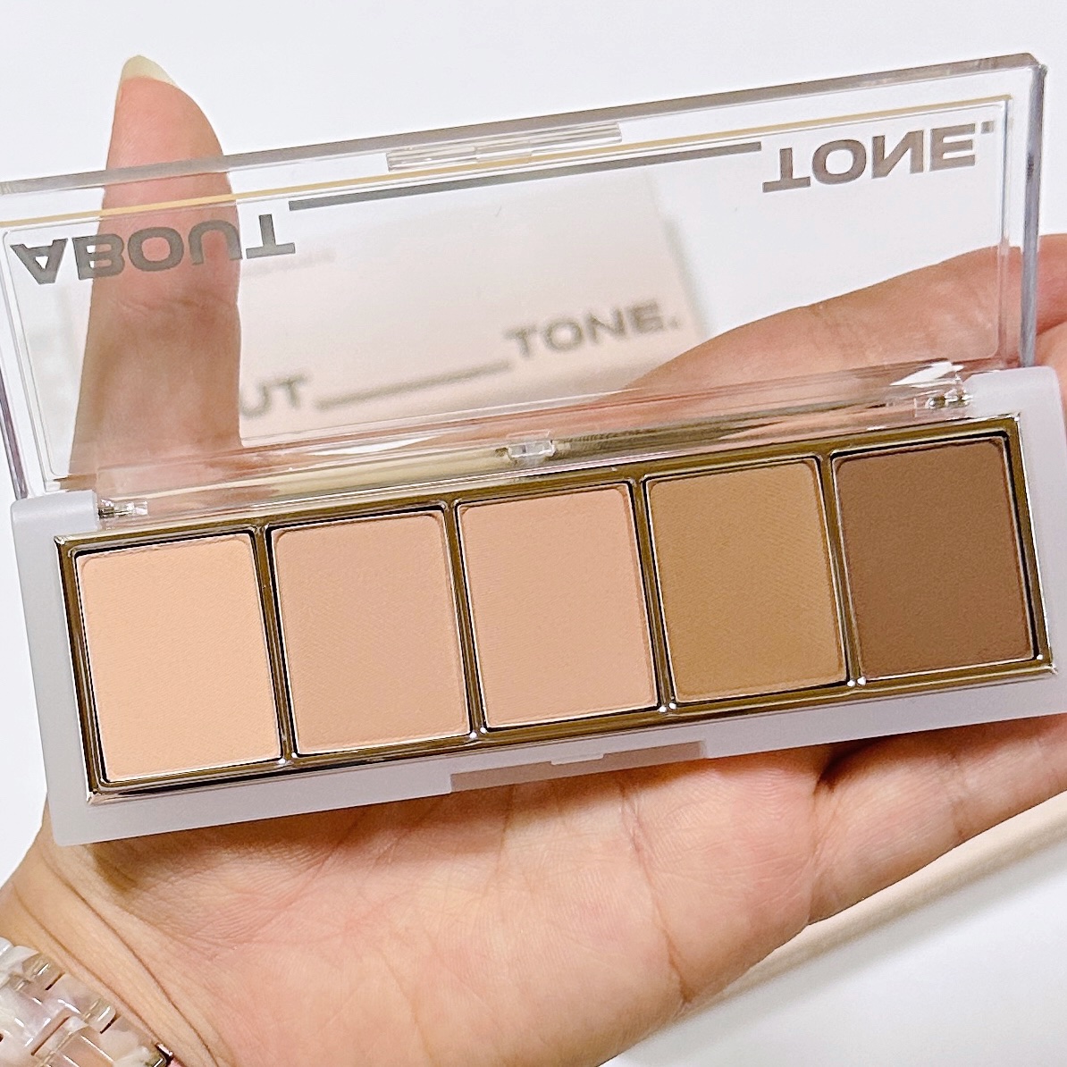 リターントゥーベーシックシャドウパレット/ABOUT TONE/アイシャドウパレットを使ったクチコミ（2枚目）