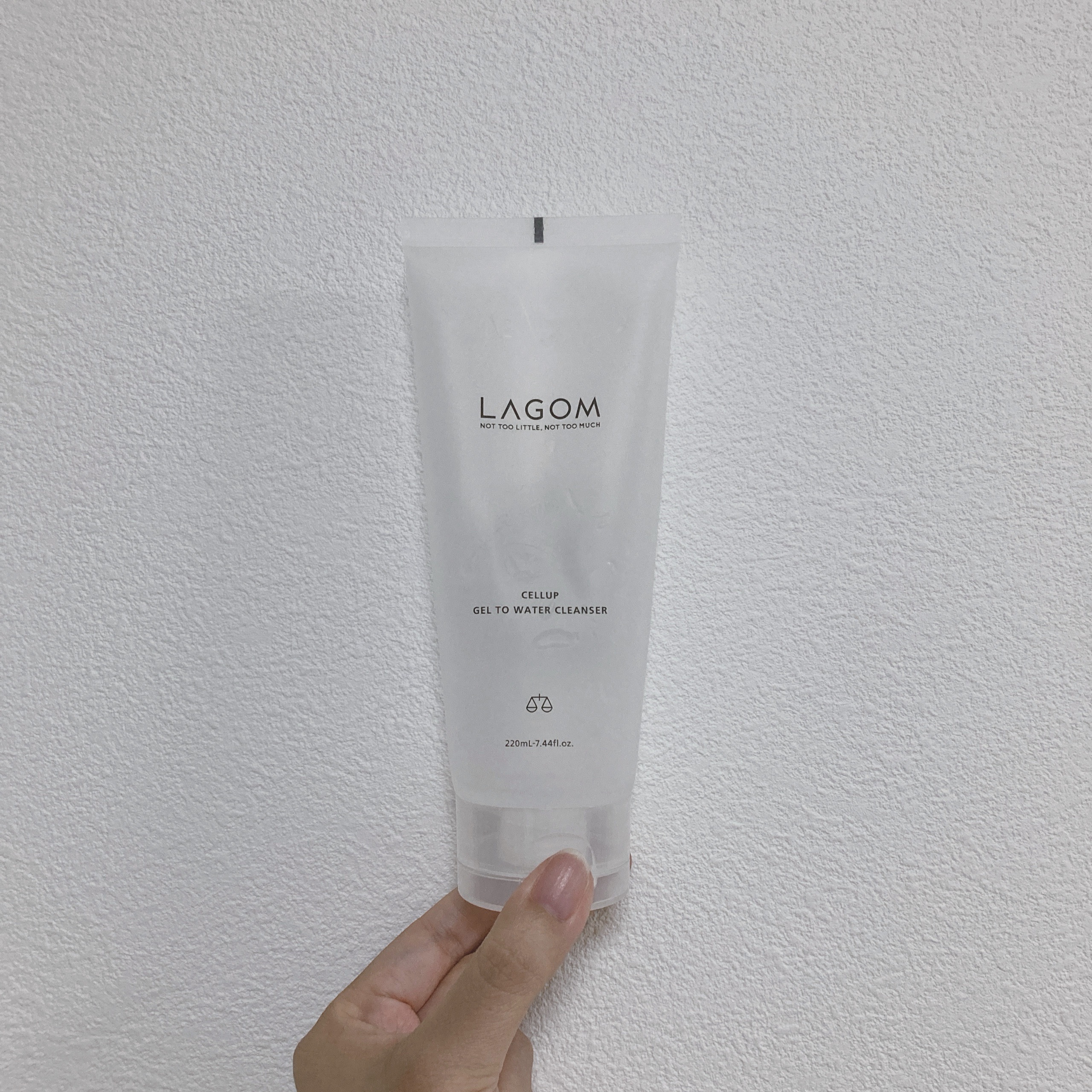 ラゴム ジェルトゥウォーター クレンザー(朝用洗顔)/LAGOM /その他洗顔料を使ったクチコミ（1枚目）