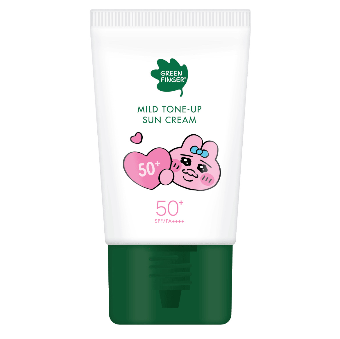 マイルドトーンアップUVクリーム（おぱんちゅうさぎコラボパッケージ）/グリーンフィンガー/日焼け止めクリームを使ったクチコミ（1枚目）