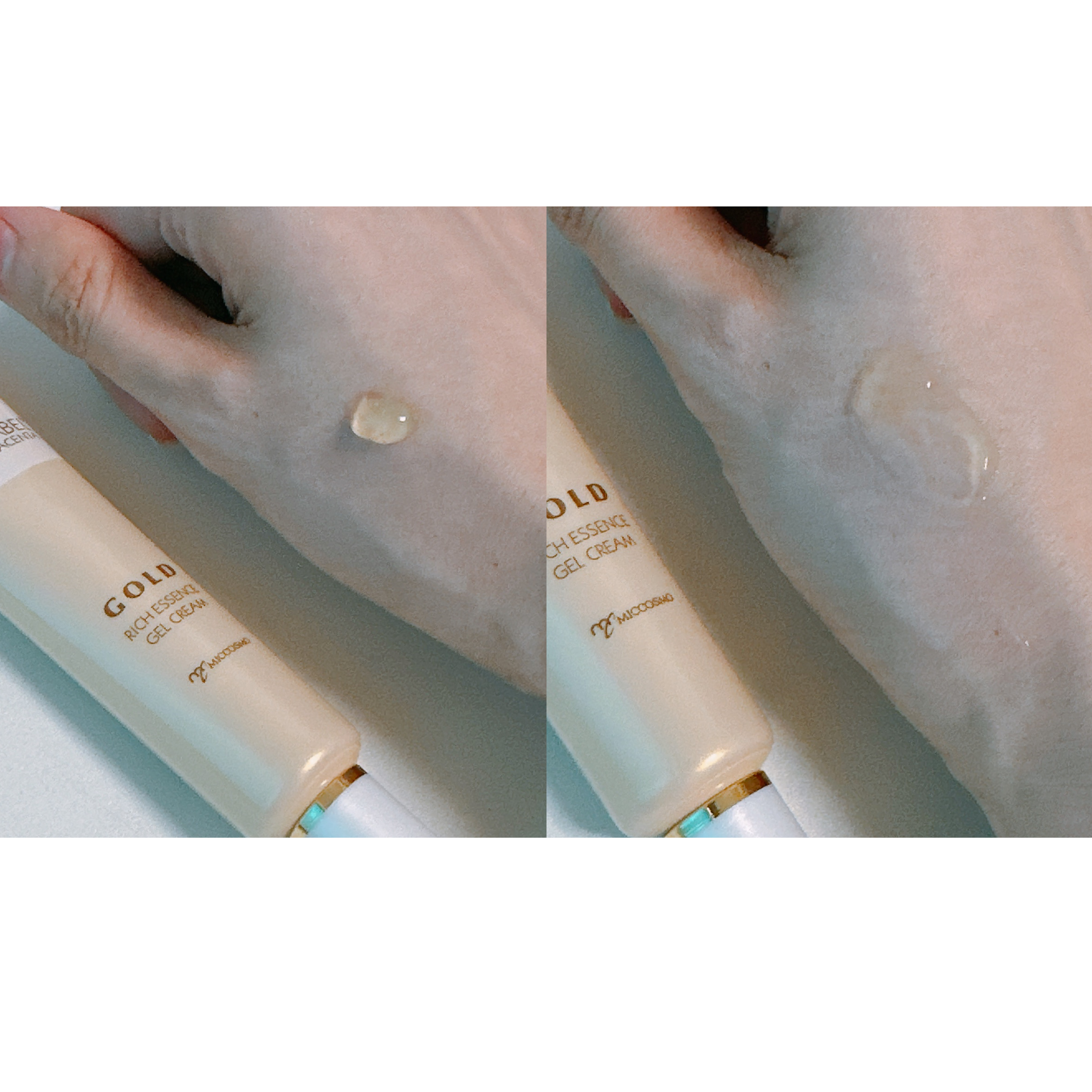 金のプラセンタ濃ハリもっちりーな/ホワイトラベル/アイケア・アイクリームを使ったクチコミ（2枚目）