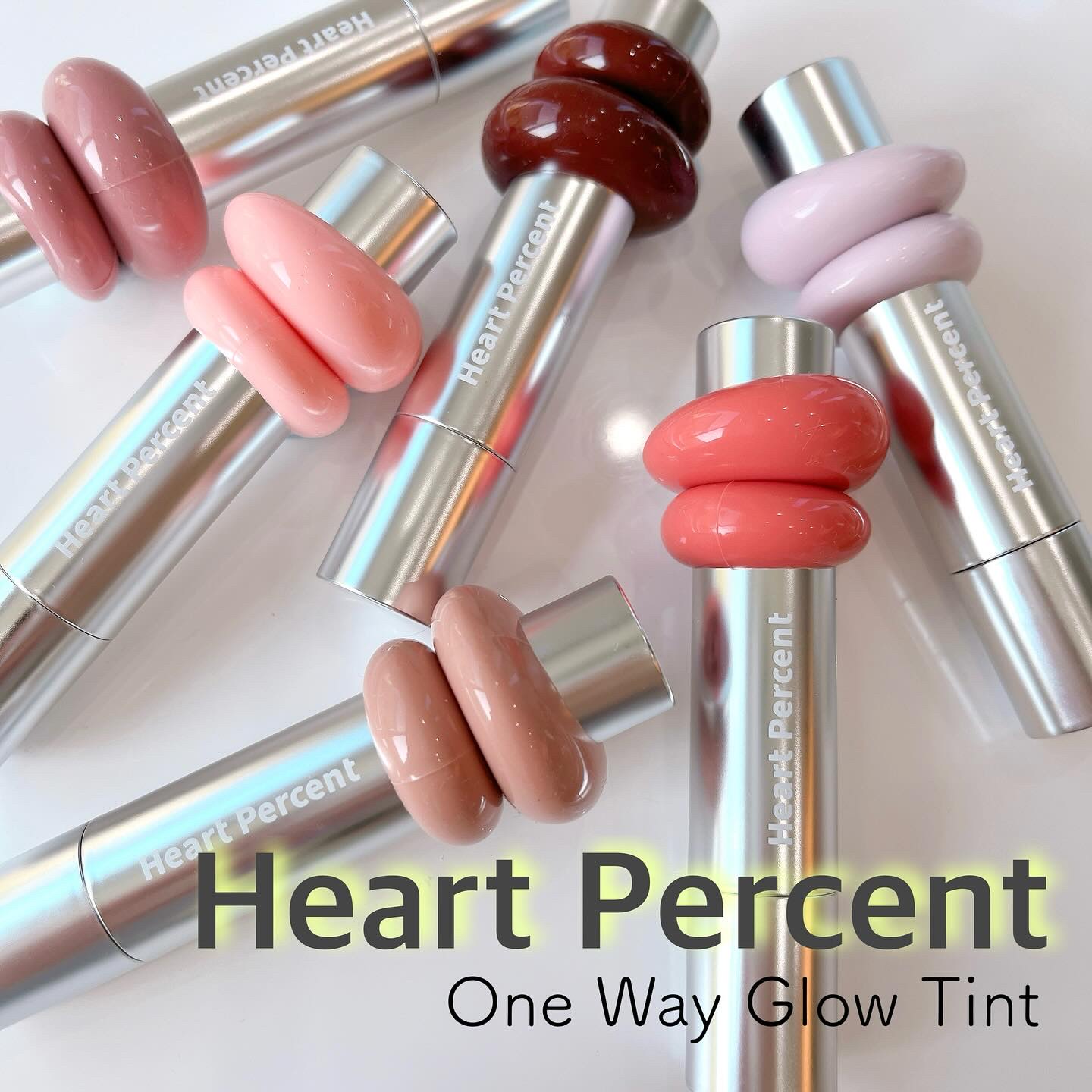 ドットオンムードワンウェイグロイティント/Heart Percent/リップティントを使ったクチコミ（1枚目）