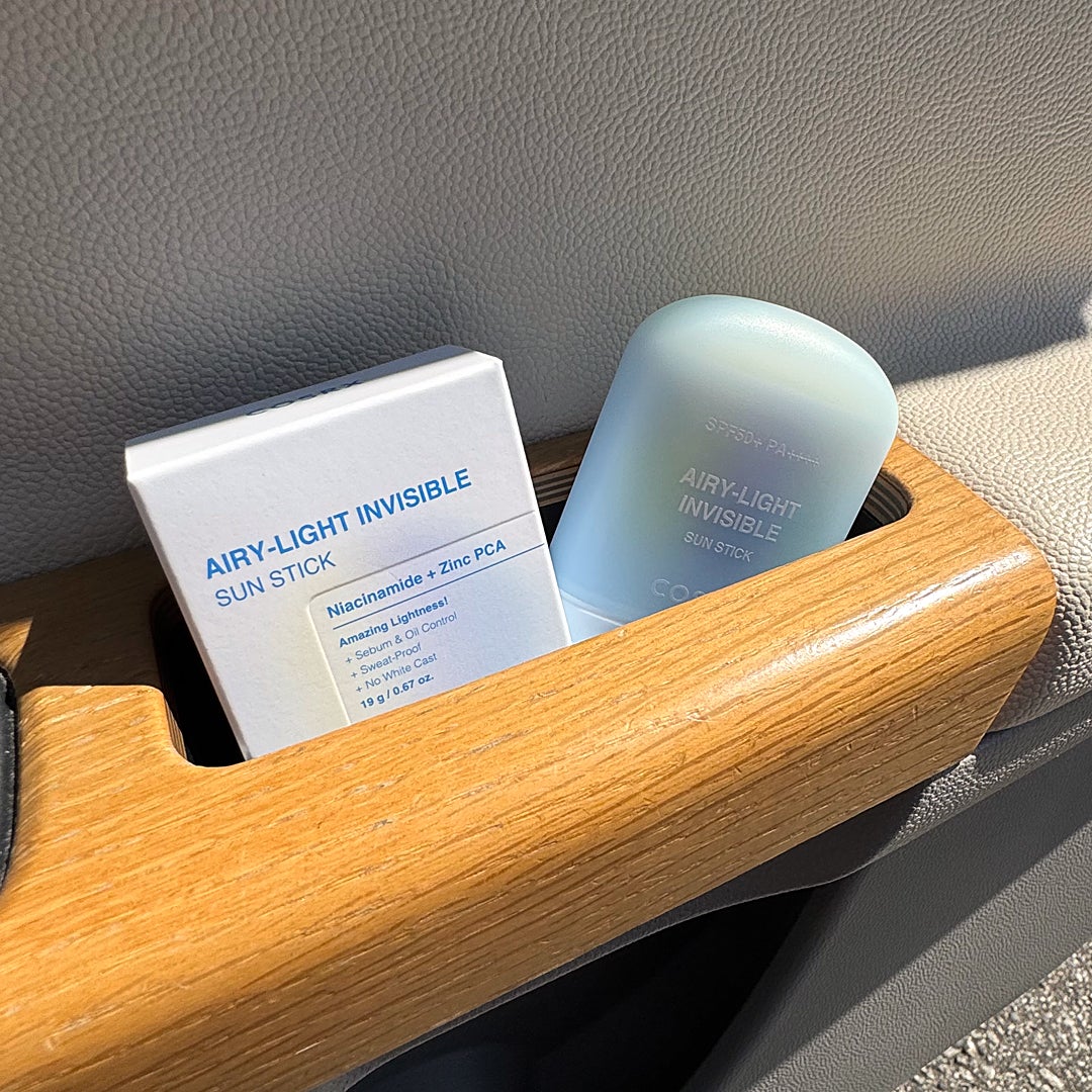 エアリーライト 透明UVスティック/COSRX/日焼け止めスティックを使ったクチコミ(4枚目)