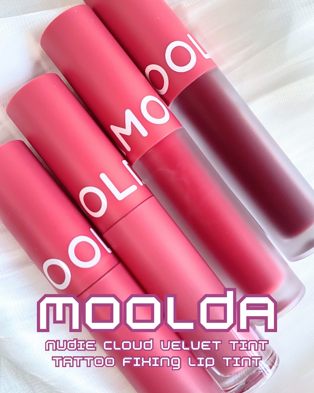 タトゥーフィクシングリップティント/MOOLDA/リップティントを使ったクチコミ（1枚目）