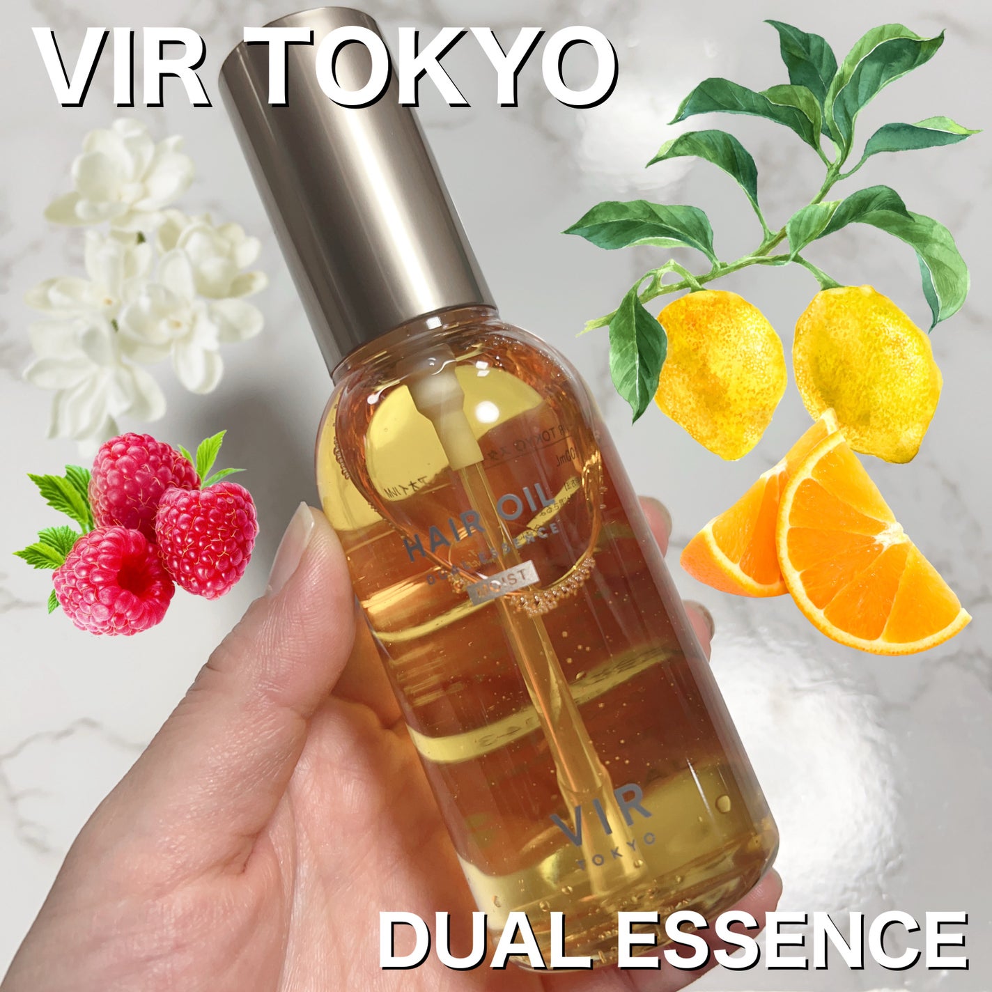 DUAL ESSENCE HAIR OIL/VIR TOKYO/ヘアオイルを使ったクチコミ(1枚目)