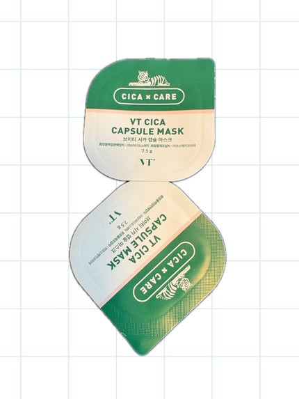CICA カプセルマスク/VT/洗い流すパック・マスクを使ったクチコミ(1枚目)