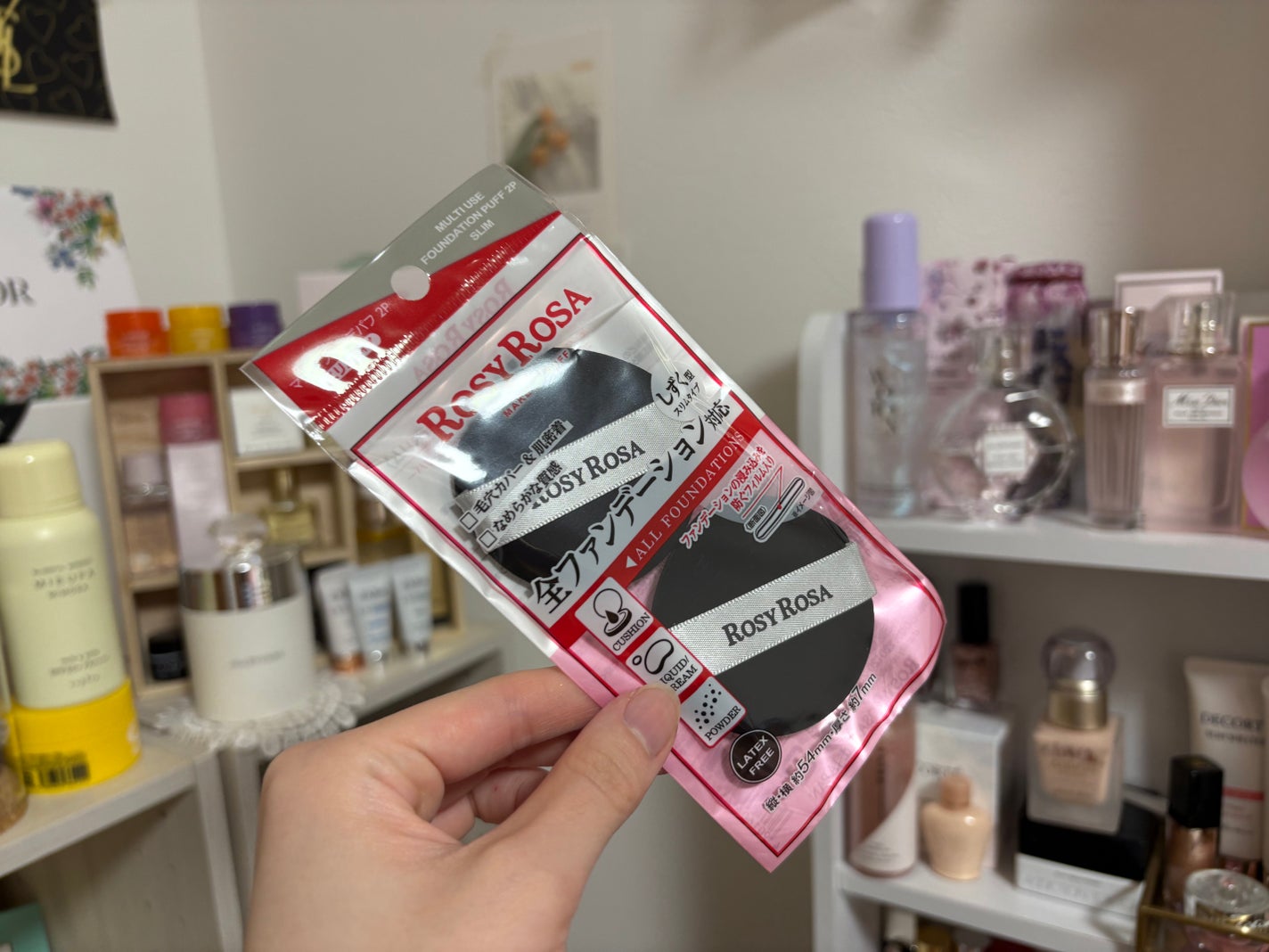 マルチファンデパフ2P 〈スリム〉/ロージーローザ/パフ・スポンジを使ったクチコミ(1枚目)