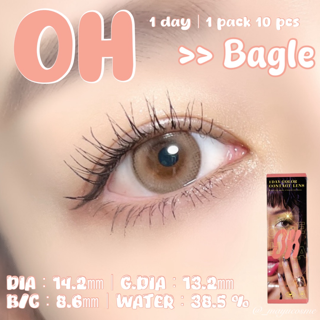 OH 1day ベーグル/OH/ワンデー（１DAY）カラコンを使ったクチコミ（1枚目）