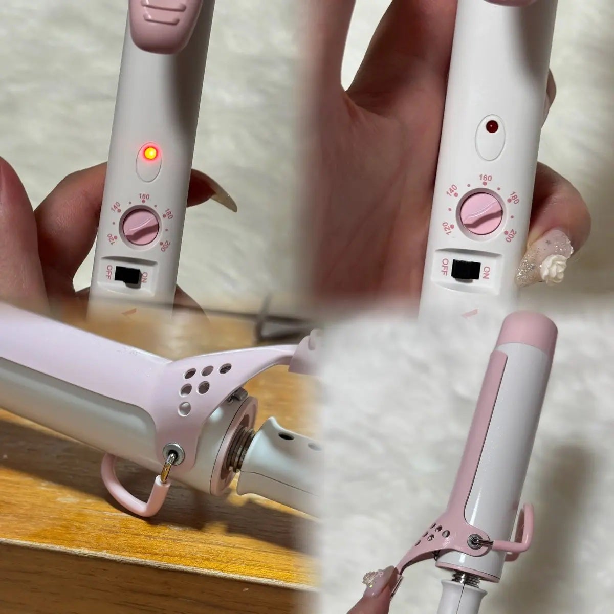 グラムウェーブ カーリングアイロン 36mm/40mm/VODANA (ボダナ)/カールアイロンを使ったクチコミ(2枚目)