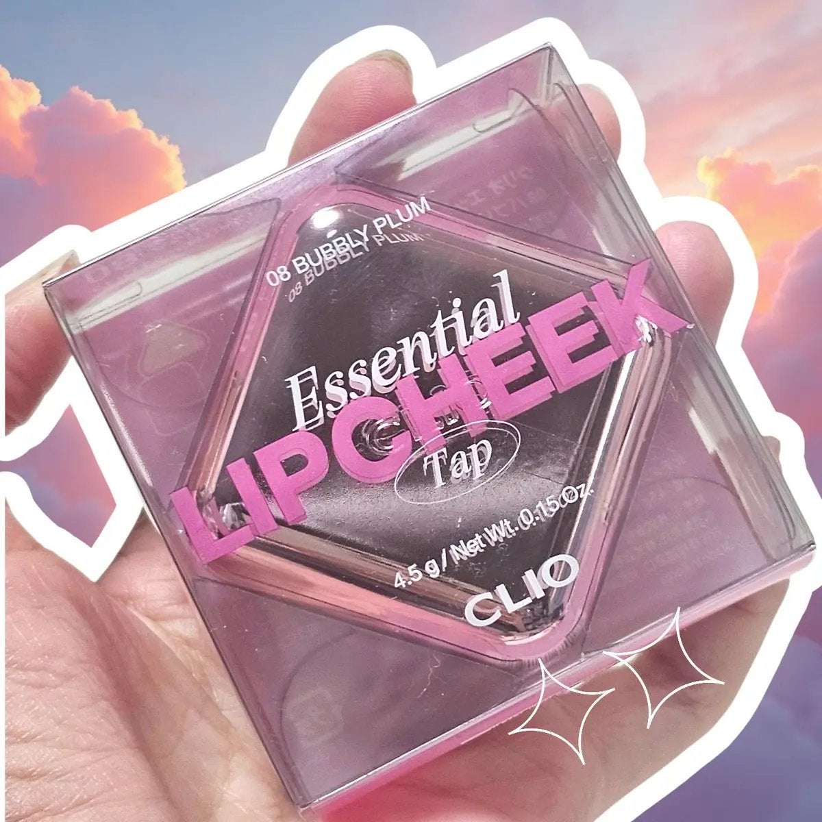 エッセンシャル リップチーク タップ/CLIO/ジェル・クリームチークを使ったクチコミ(4枚目)