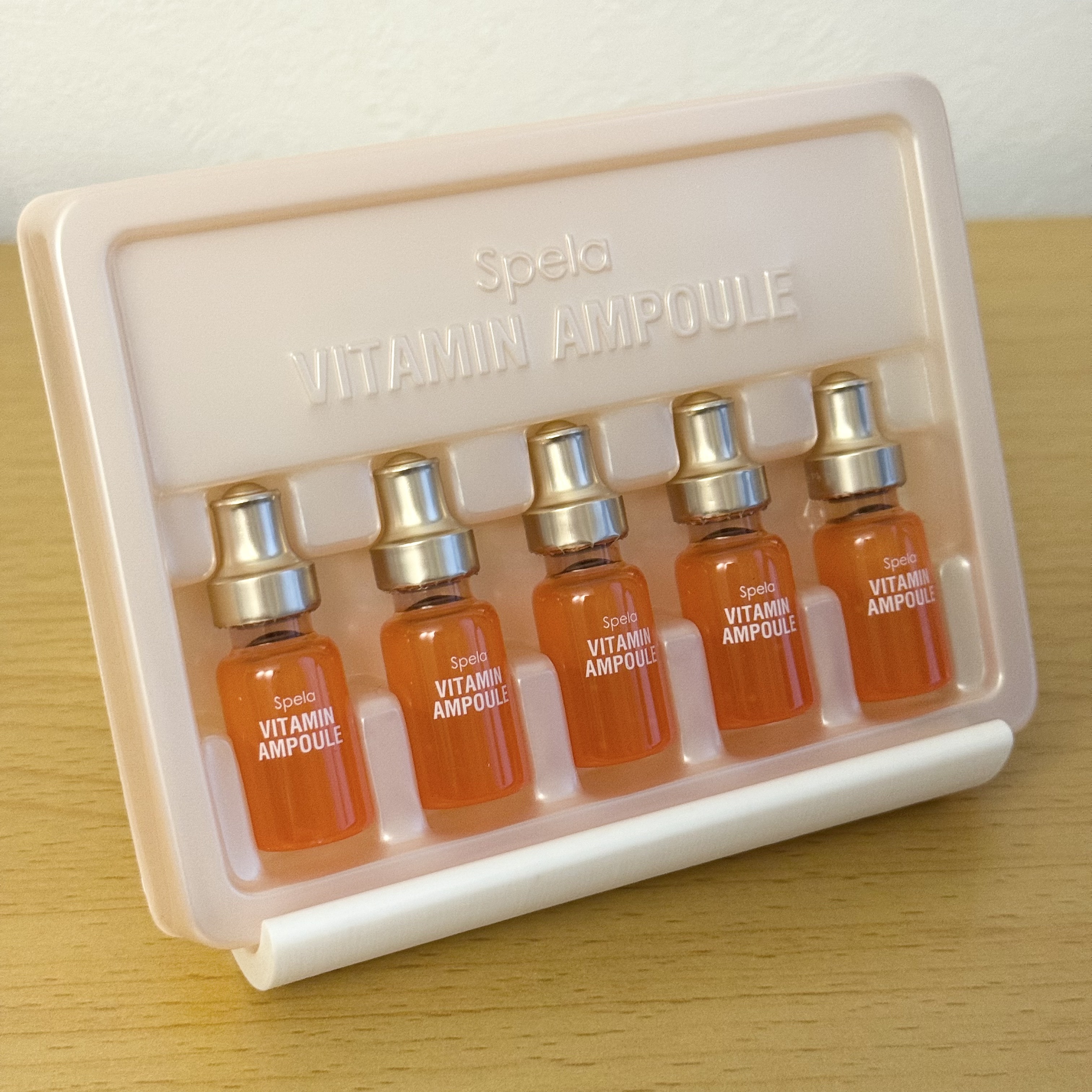 ビタミンアンプル2ml（5本入り）/Spela/美容液を使ったクチコミ（2枚目）