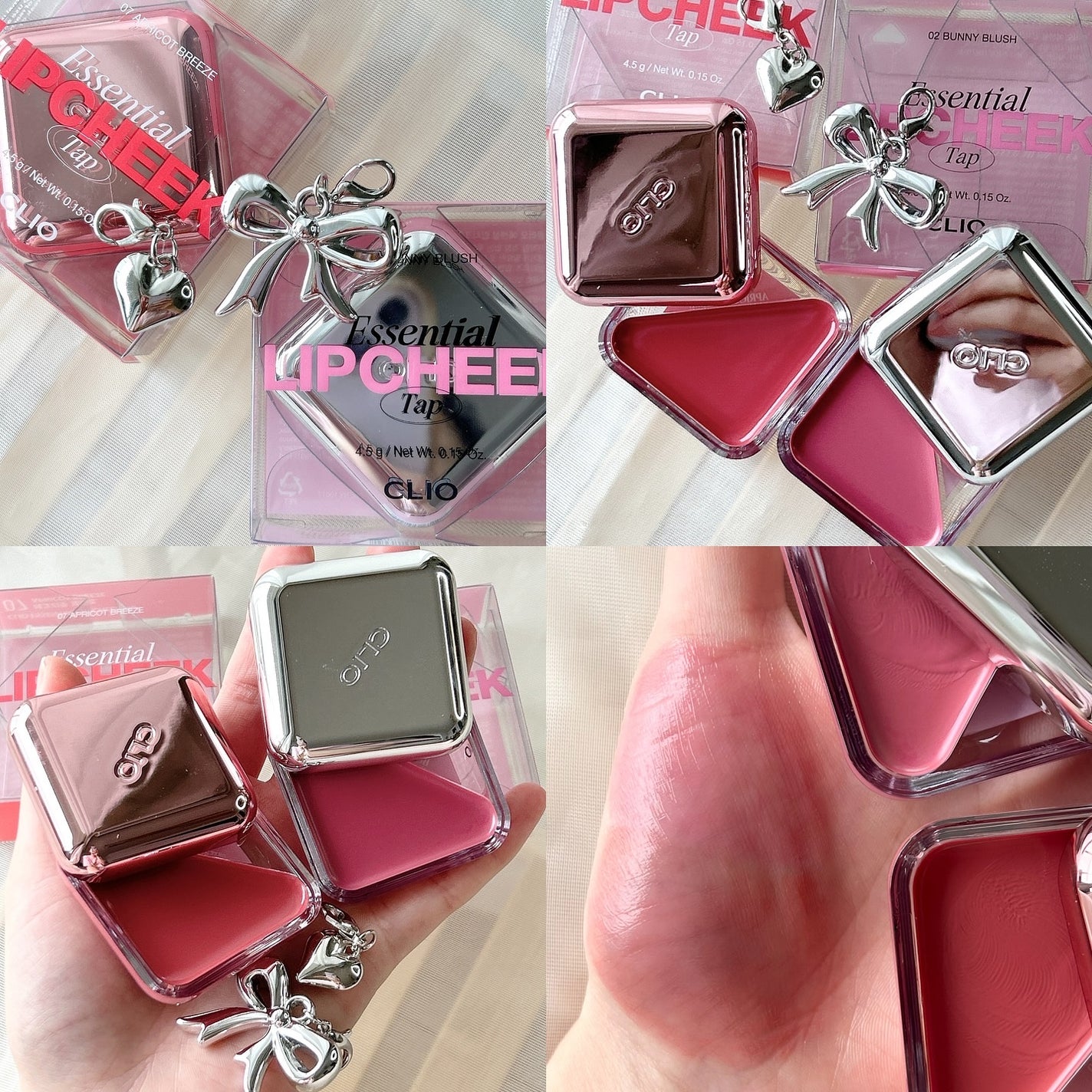 エッセンシャル リップチーク タップ/CLIO/ジェル・クリームチークを使ったクチコミ(7枚目)