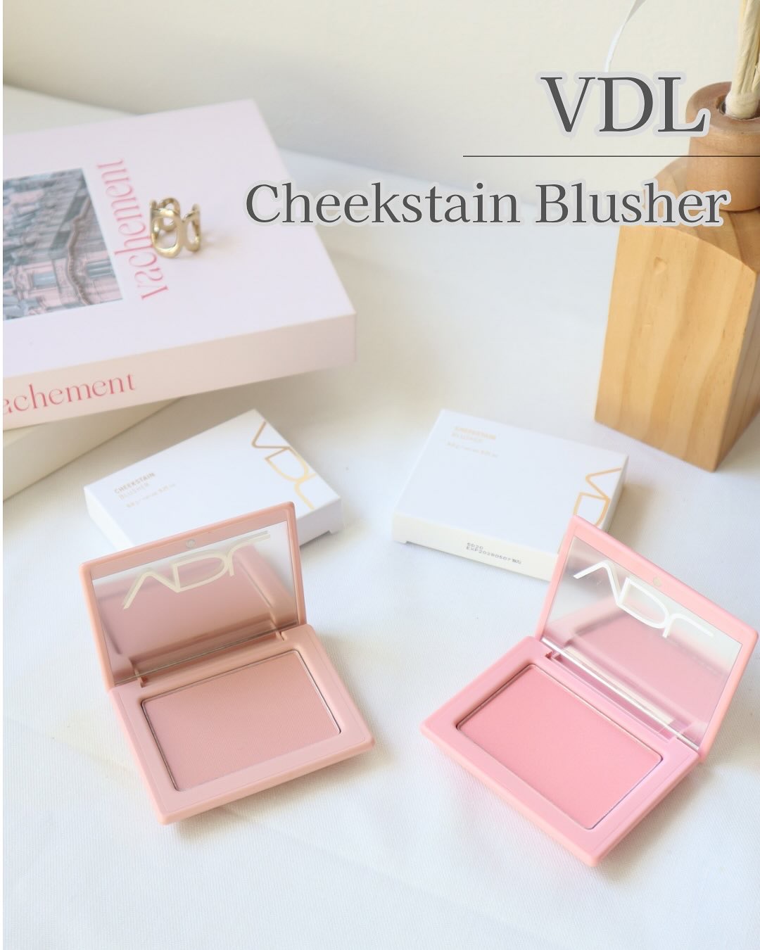 チークステイン ブラッシャー 11 ボヘミアン ピンク/VDL/パウダーチークを使ったクチコミ（1枚目）