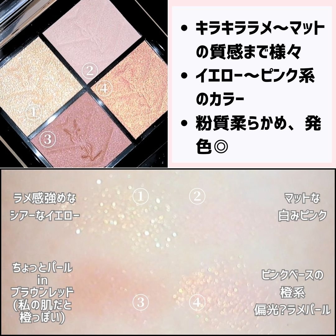 クチュール ミニ クラッチ/YVES SAINT LAURENT BEAUTE/アイシャドウパレットを使ったクチコミ（3枚目）