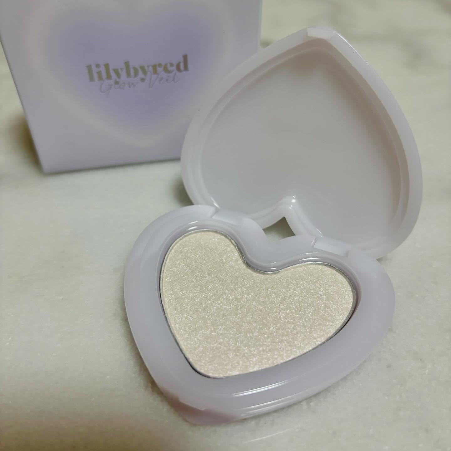 ラヴビーム グロウヴェール/lilybyred/パウダーハイライトを使ったクチコミ（2枚目）