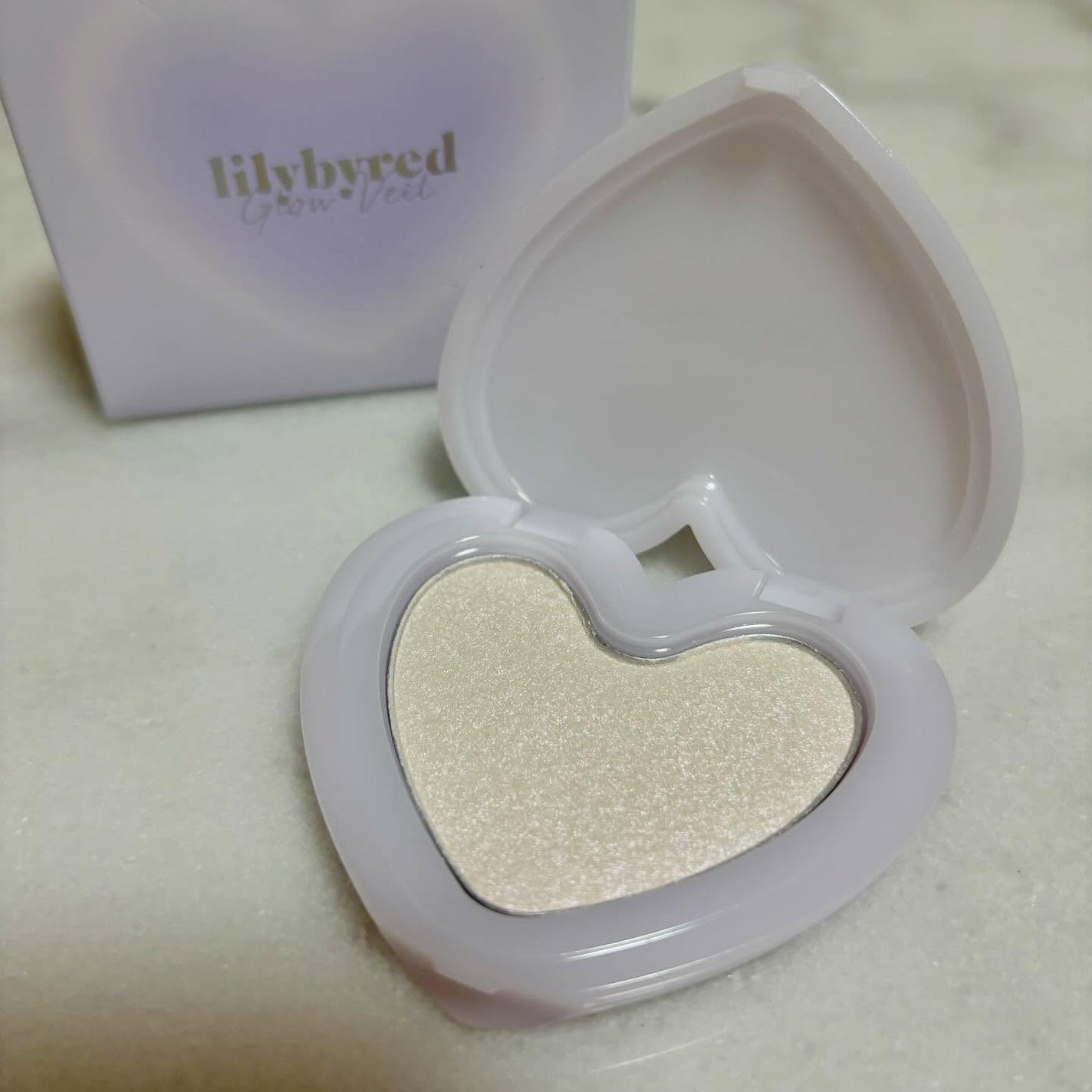 ラヴビーム グロウヴェール/lilybyred/パウダーハイライトを使ったクチコミ(2枚目)