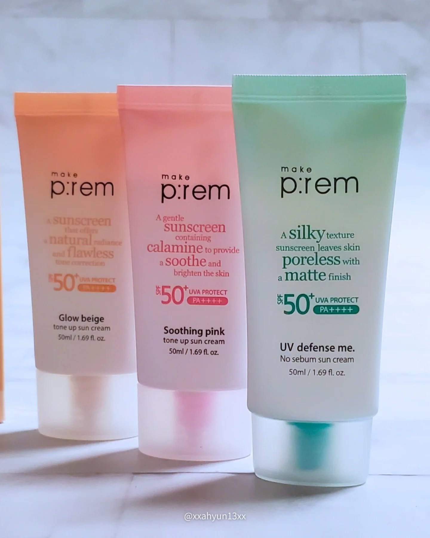 メイクプレム グロウベージュトーンアップサンクリーム/make prem/日焼け止めクリームを使ったクチコミ（2枚目）