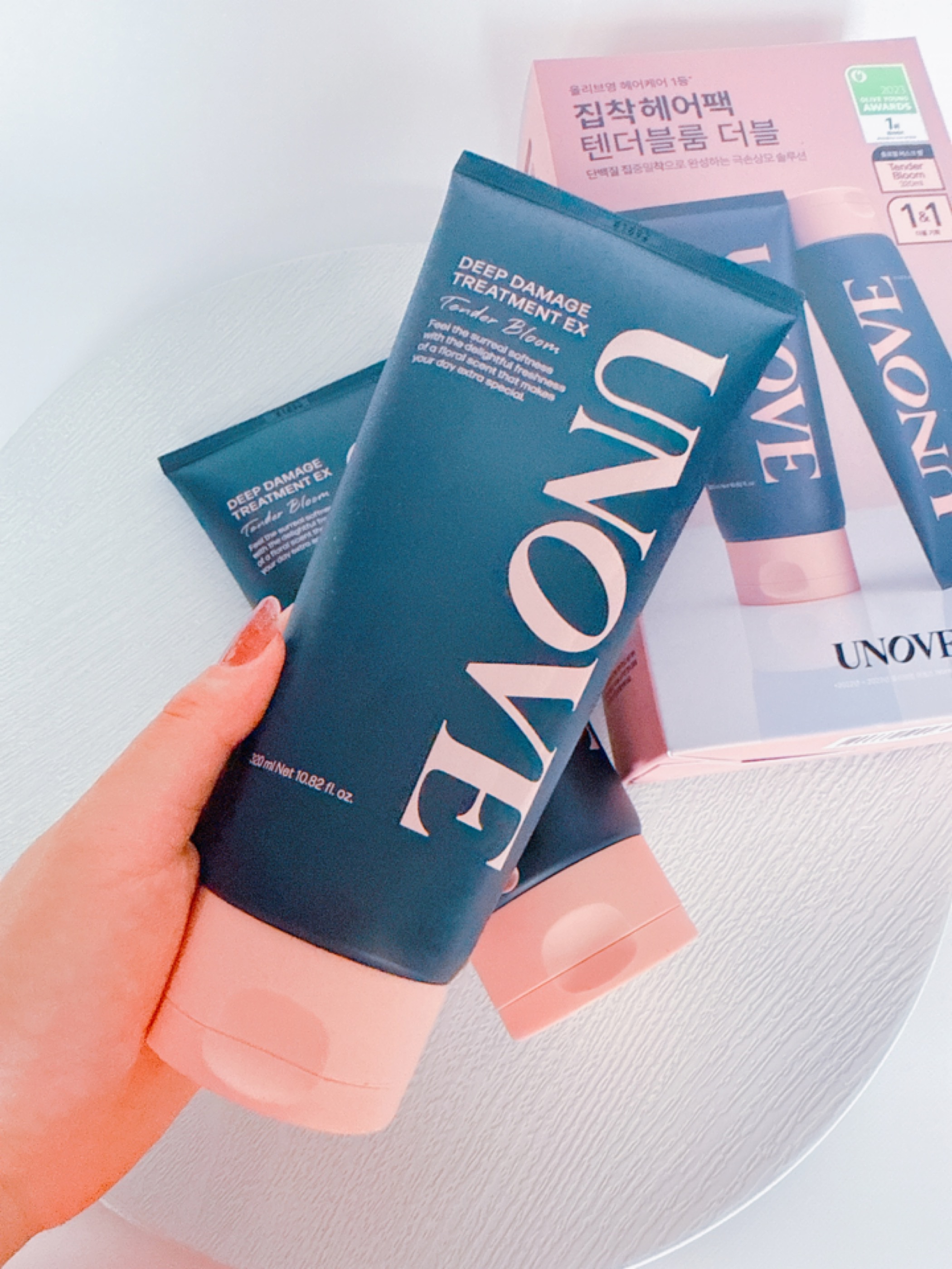 ディープダメージトリートメントEX/UNOVE/洗い流すヘアトリートメントを使ったクチコミ（2枚目）