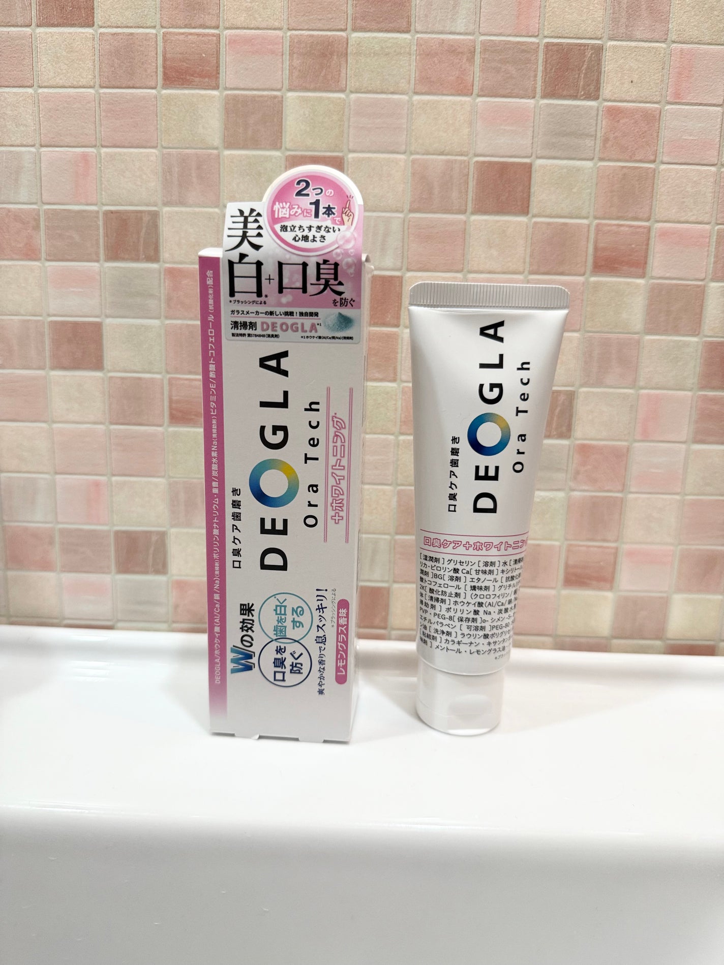 デオグラオーラテック +ホワイトニング/DEOGLA/歯磨き粉を使ったクチコミ(1枚目)