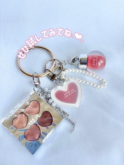 ハートクリームチーク/and us/ジェル・クリームチークを使ったクチコミ(8枚目)