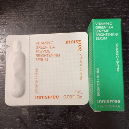 ビタC グリーンティーエンザイム ブライト セラム/innisfree/美容液を使ったクチコミ(1枚目)